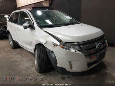2013 Ford EDGE Limited, белый — VIN 2FMDK4KC5DBB89352, IAAI