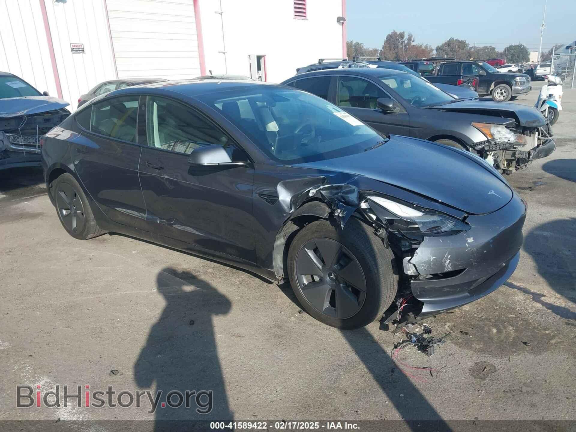 Photo 5YJ3E1EA5PF697201 - TESLA MODEL 3 2023