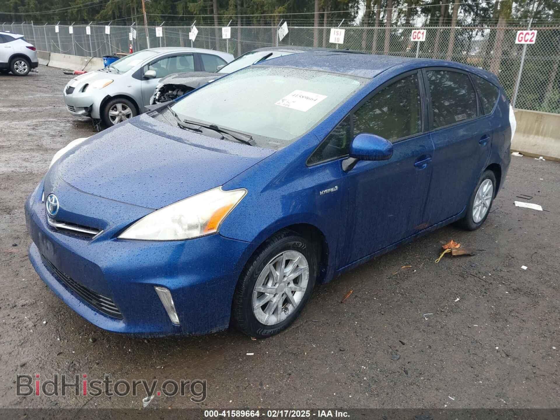 2012 TOYOTA PRIUS V - VIN: JTDZN3EU0C3106876 - Фото 2