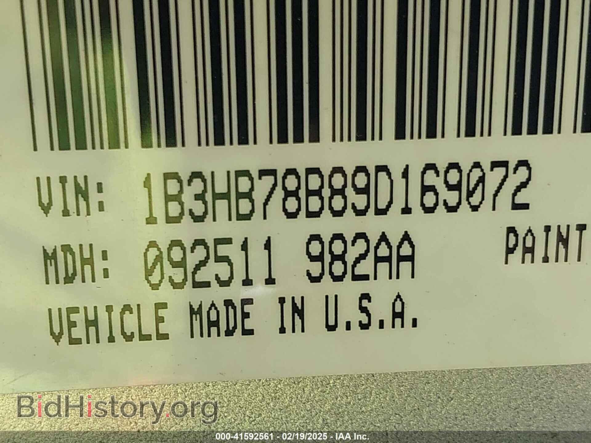 2009 DODGE CALIBER - VIN: 1B3HB78B89D169072 - Photo 9