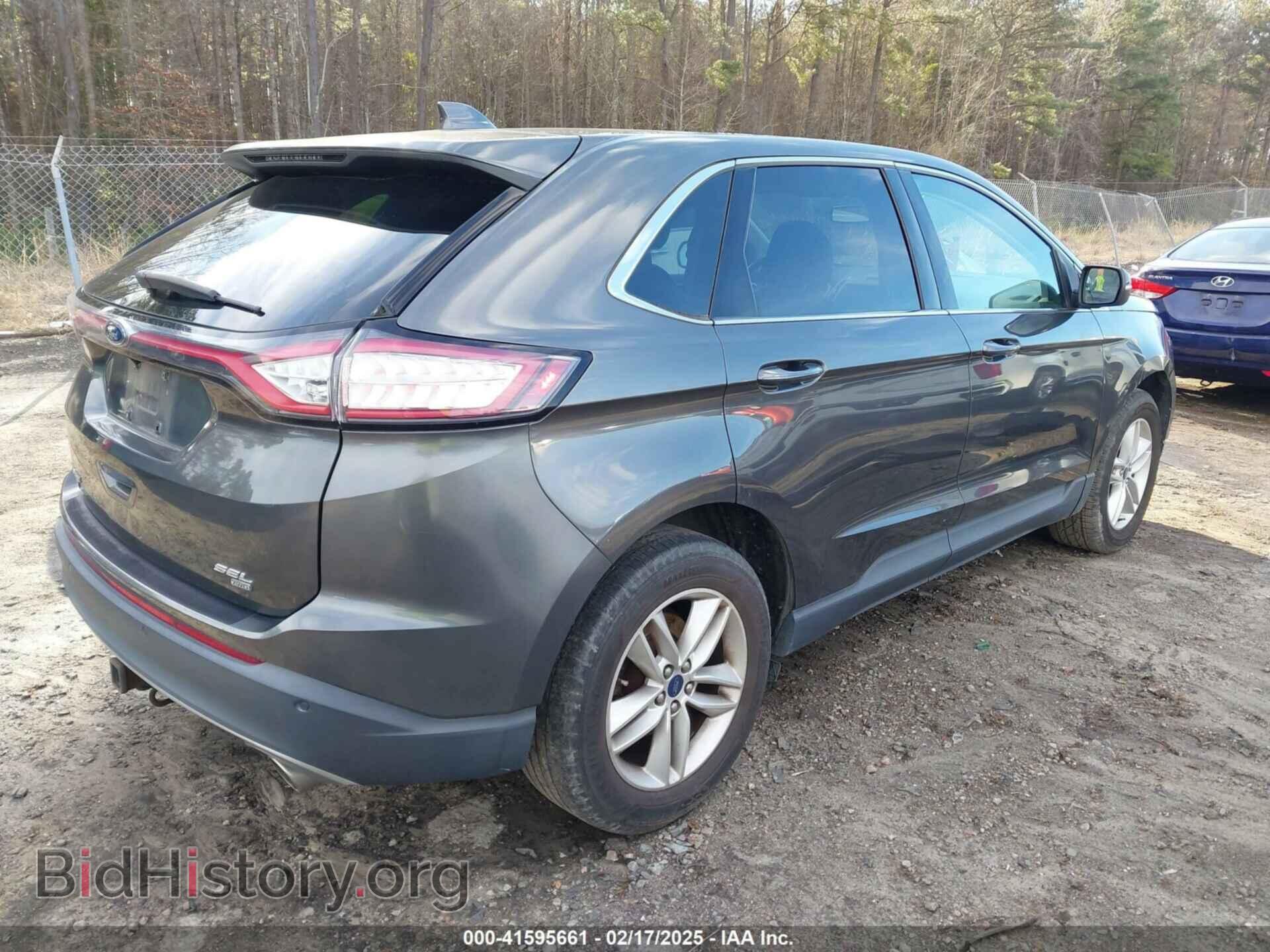 2015 FORD EDGE - VIN: 2FMTK4J81FBB82328 - Фото 4