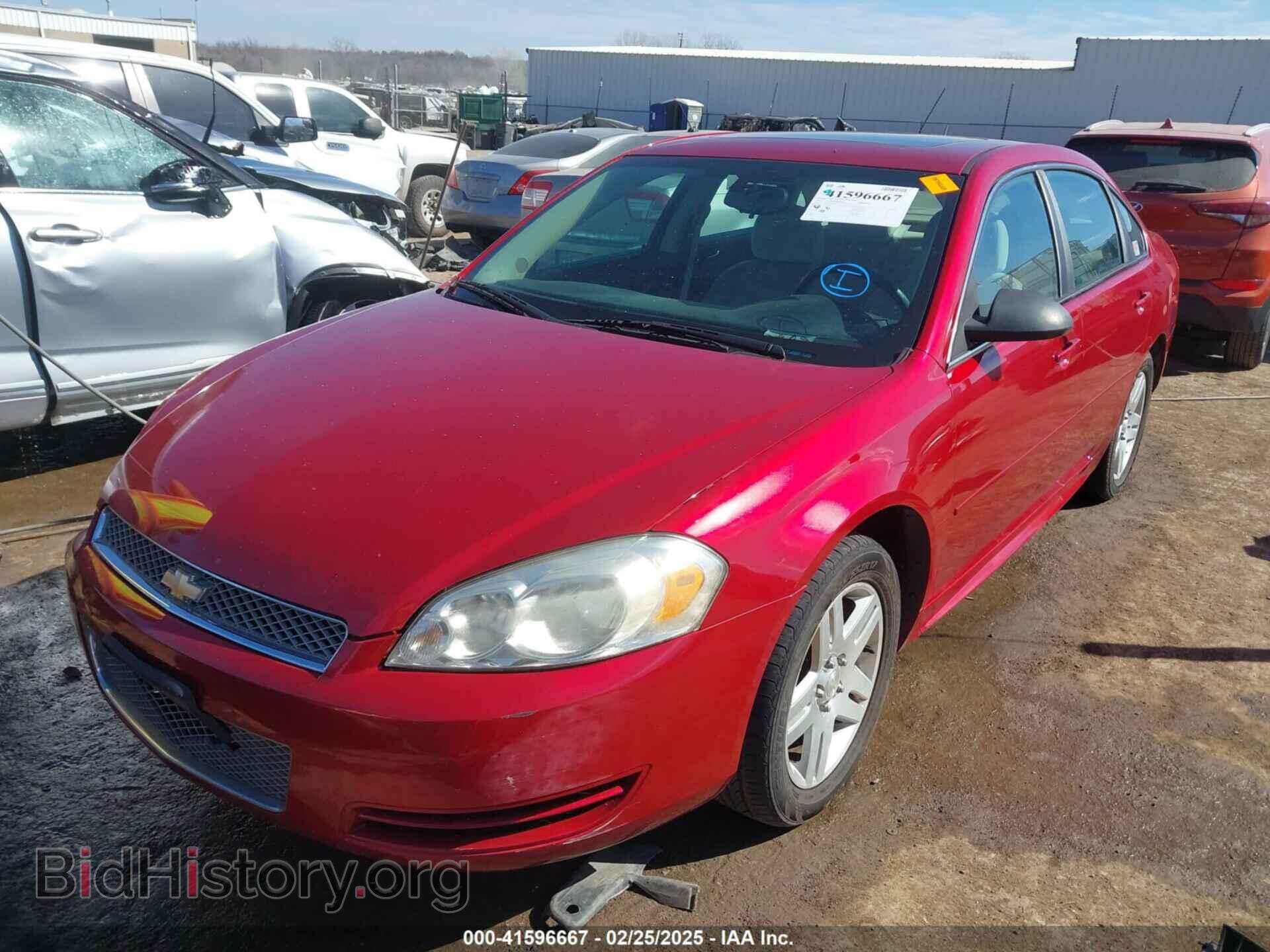 2013 CHEVROLET IMPALA - VIN: 2G1WG5E33D1131545 - Фото 2