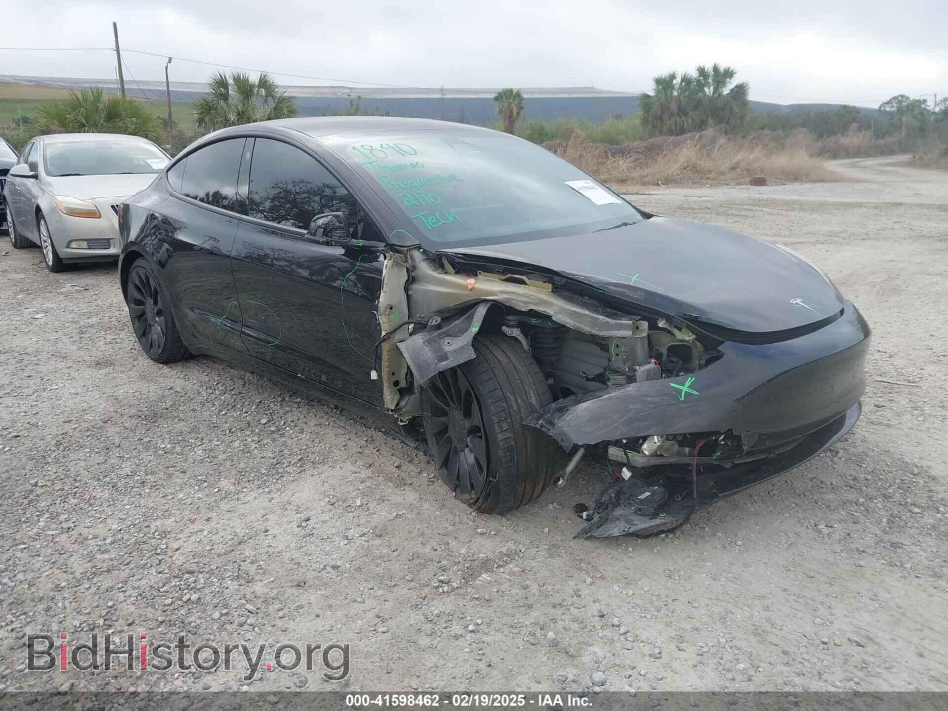 Фотография 5YJ3E1EC2PF382633 - TESLA MODEL 3 2023