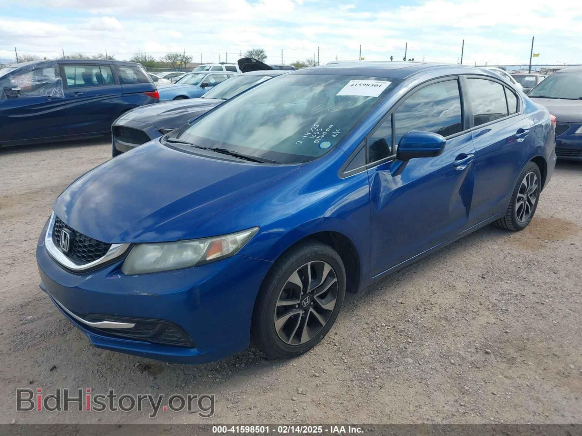 2014 HONDA CIVIC - VIN: 19XFB2F81EE017000 - Фото 2