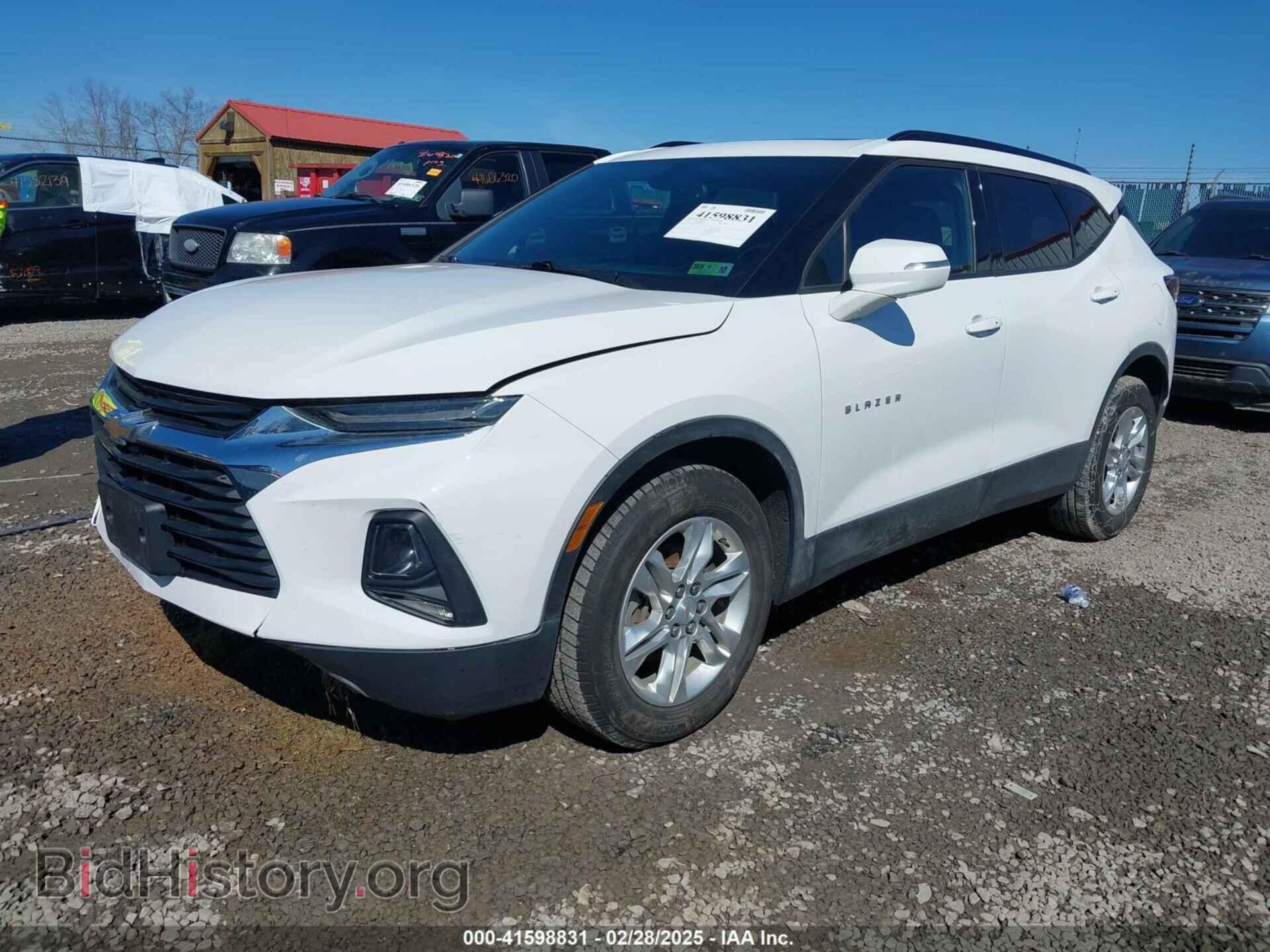 2020 CHEVROLET BLAZER - VIN: 3GNKBJRS2LS727870 - Фото 2