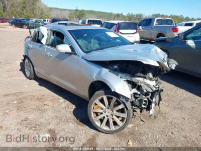 2014 Cadillac ATS Luxury, silver — VIN 1G6AB5RA4E0173473, IAAI