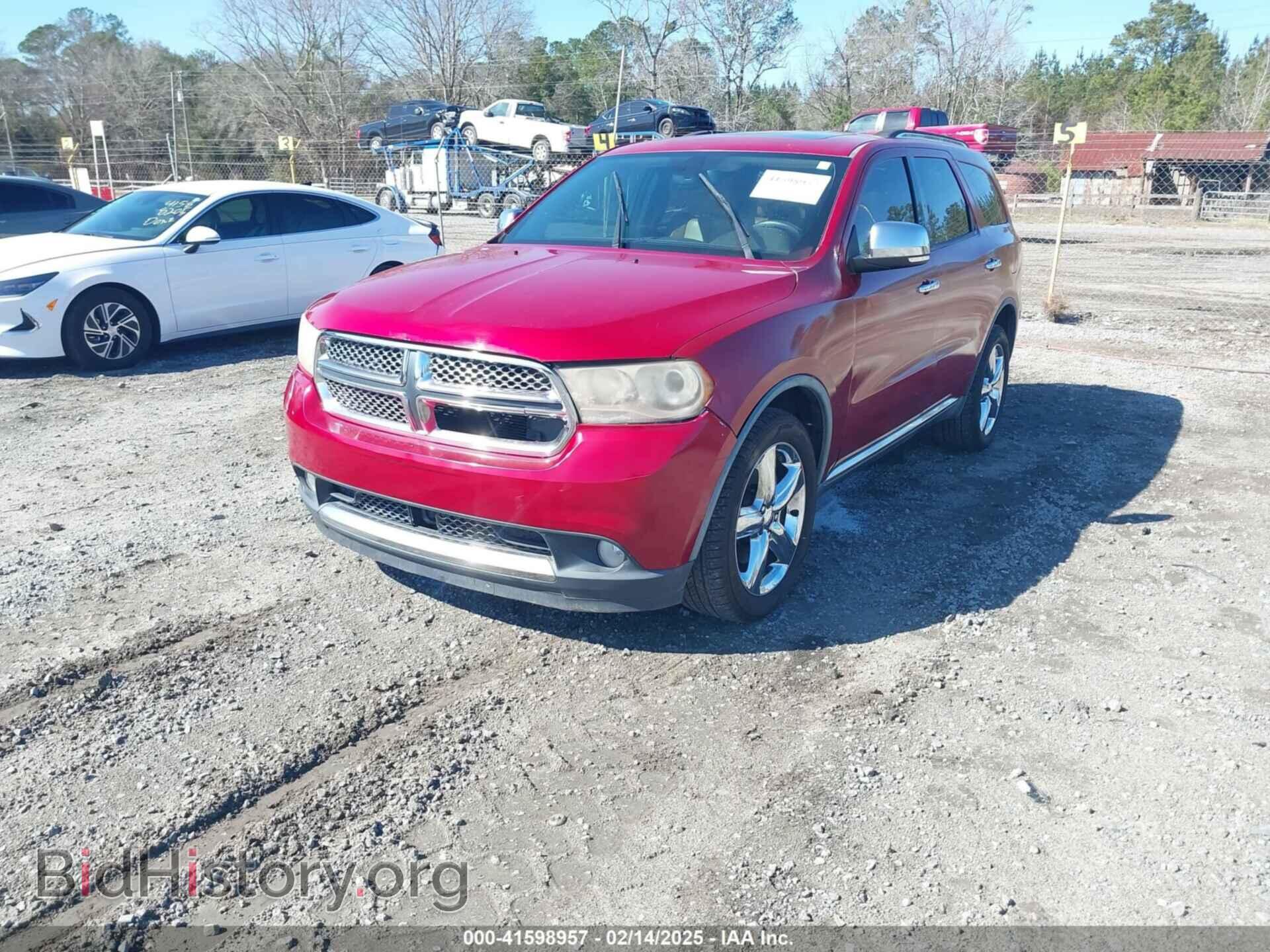 2011 DODGE DURANGO - VIN: 1D4SD5GT0BC592515 - Фото 2