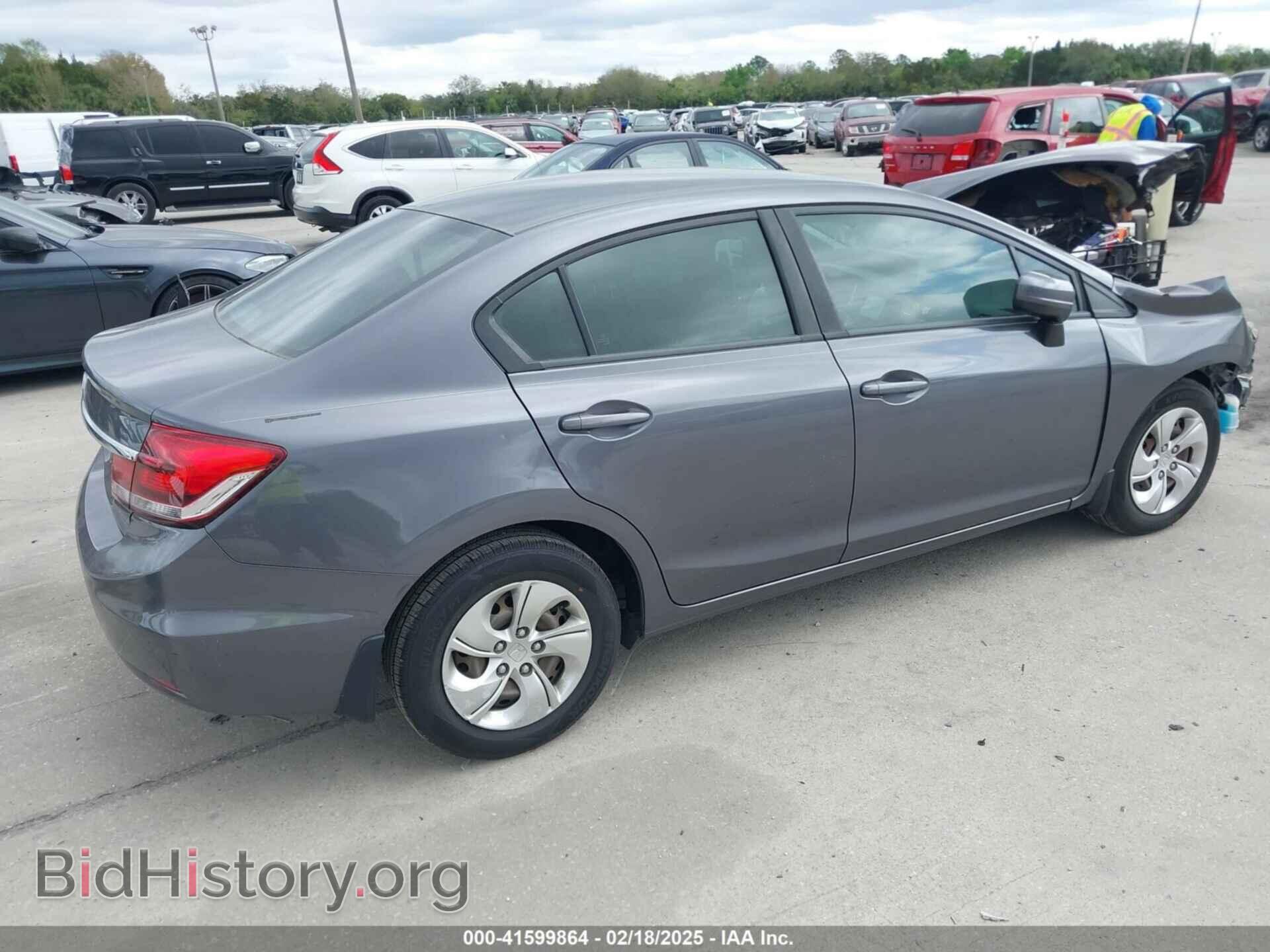 2014 HONDA CIVIC - VIN: 2HGFB2F56EH504396 - Фото 4