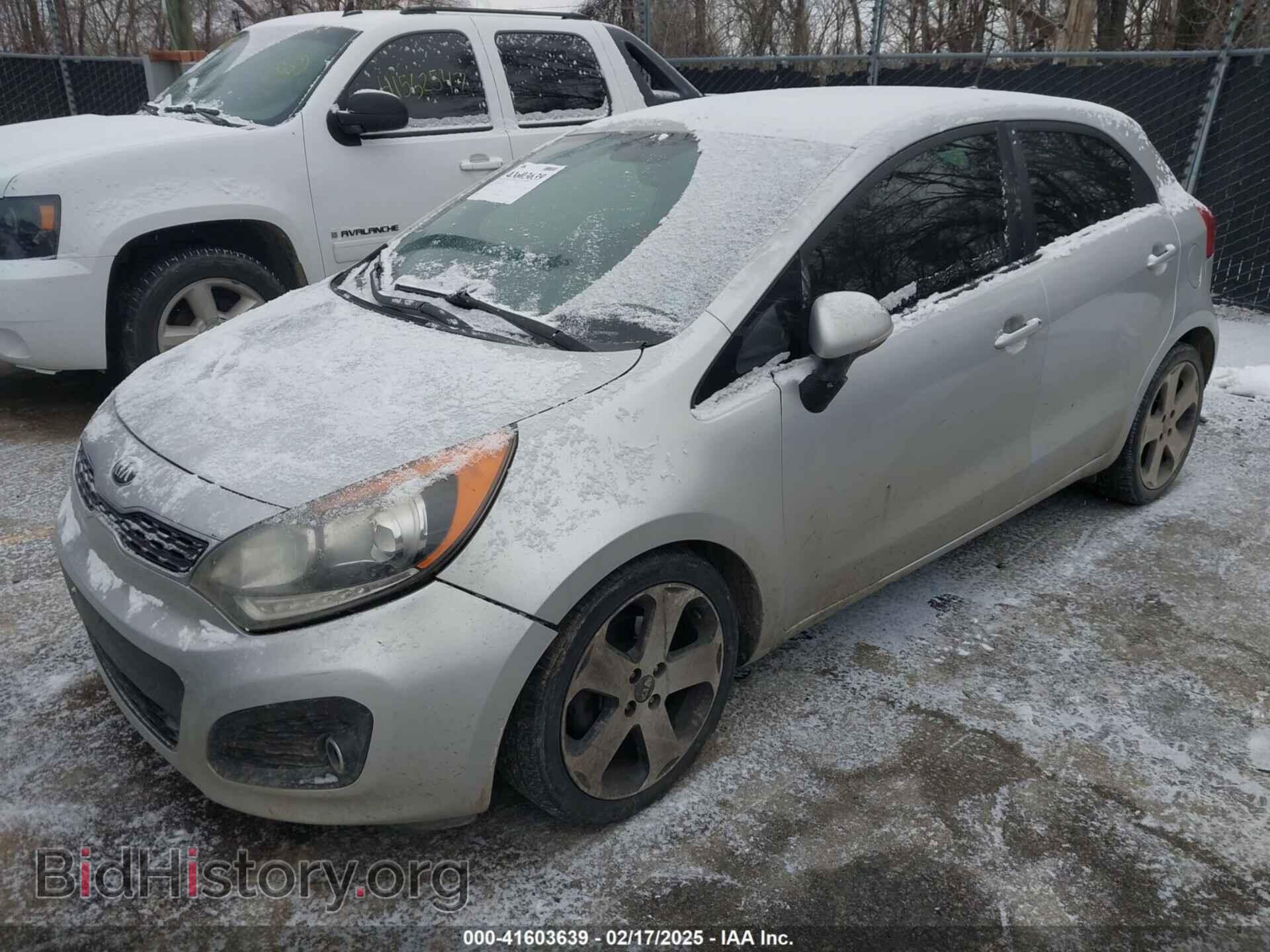 2014 KIA RIO - VIN: KNADN5A39E6320234 - Фото 2