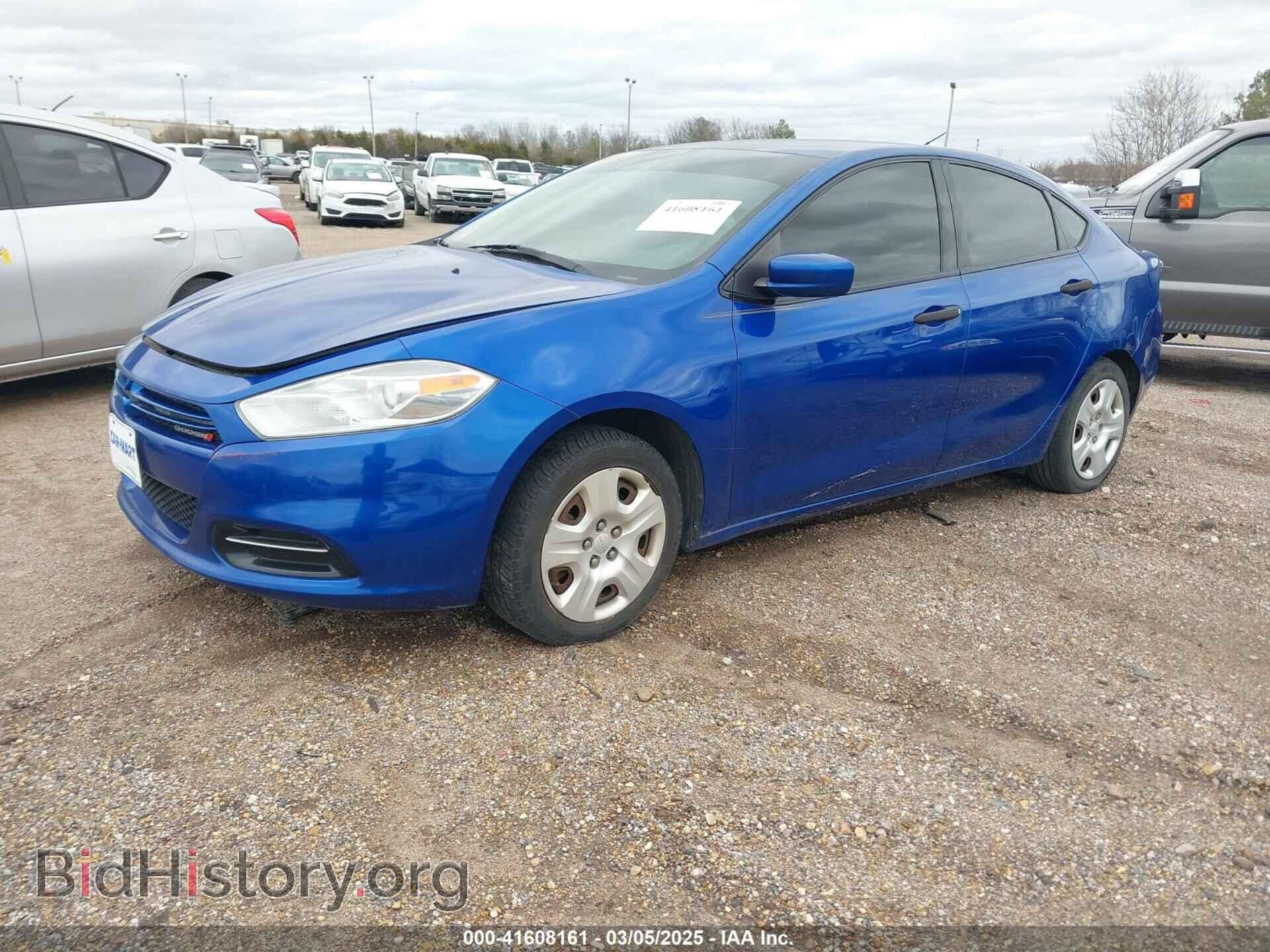 2013 DODGE DART - VIN: 1C3CDFAA5DD314743 - Фото 2