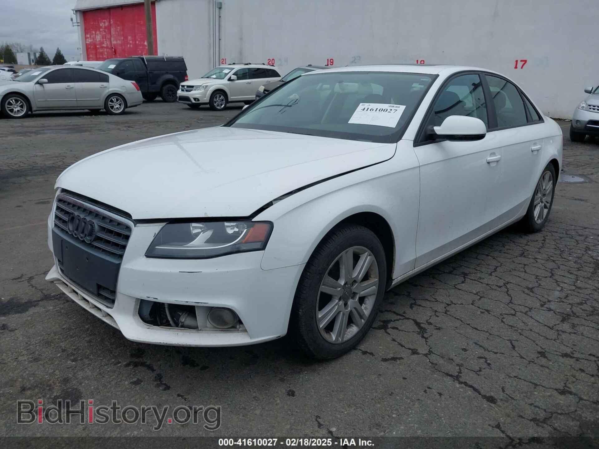 2011 AUDI A4 - VIN: WAUAFAFL3BN045107 - Фото 2