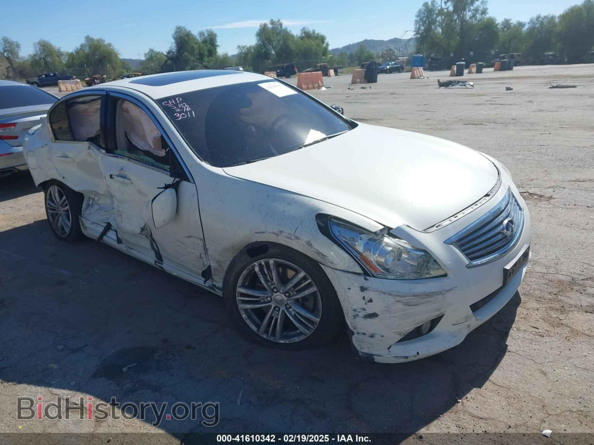 Photo JN1DV6AP1CM813011 - INFINITI G25 2012
