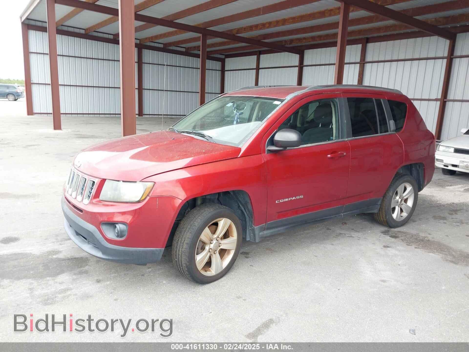 2014 JEEP COMPASS - VIN: 1C4NJDBB2ED623404 - Фото 2