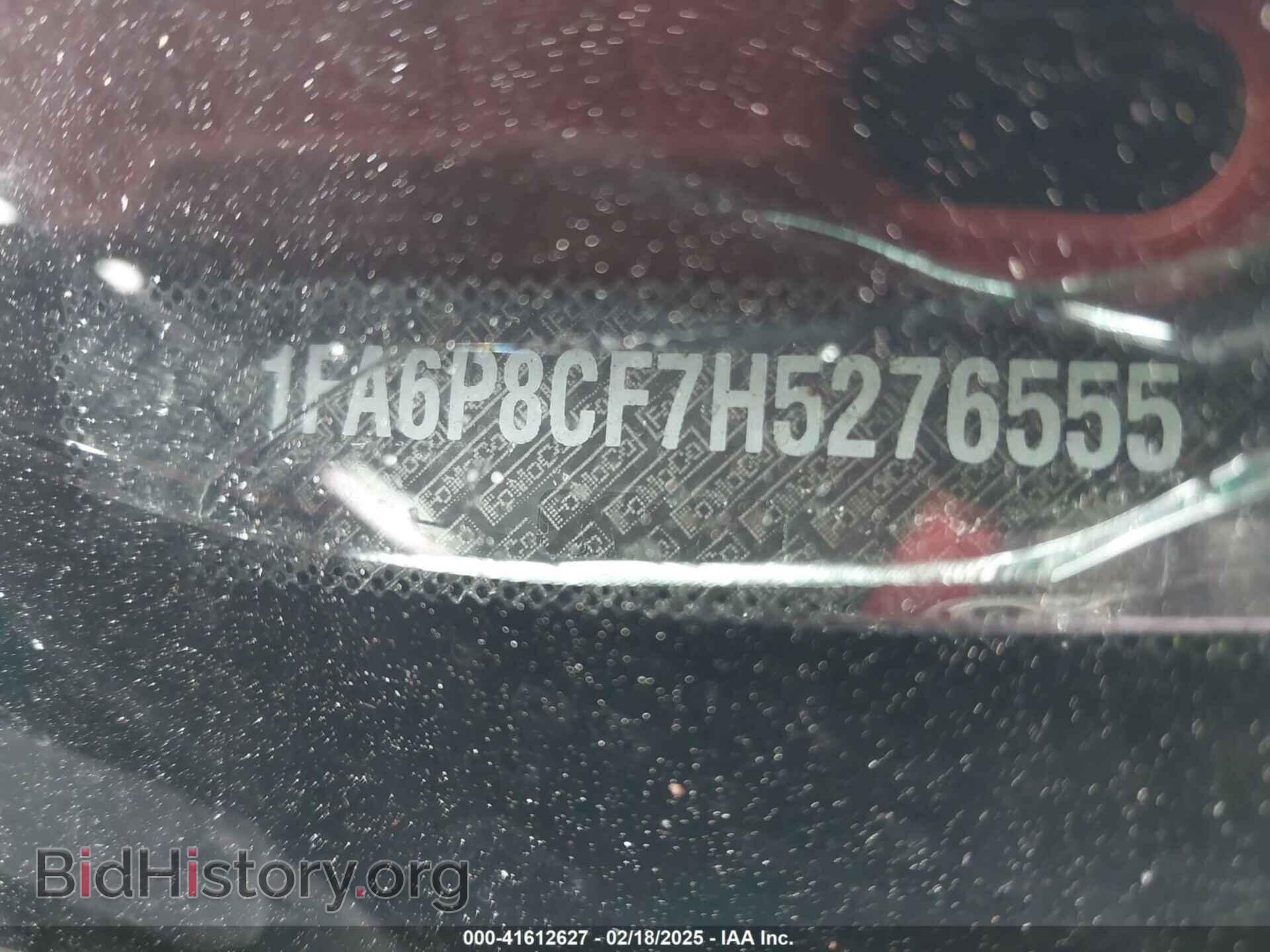 2017 FORD MUSTANG - VIN: 1FA6P8CF7H5276555 - Фото 9
