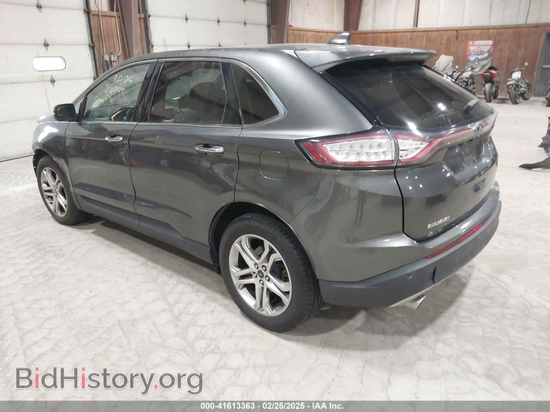 2016 FORD EDGE - VIN: 2FMPK4K85GBB21226 - Фото 3