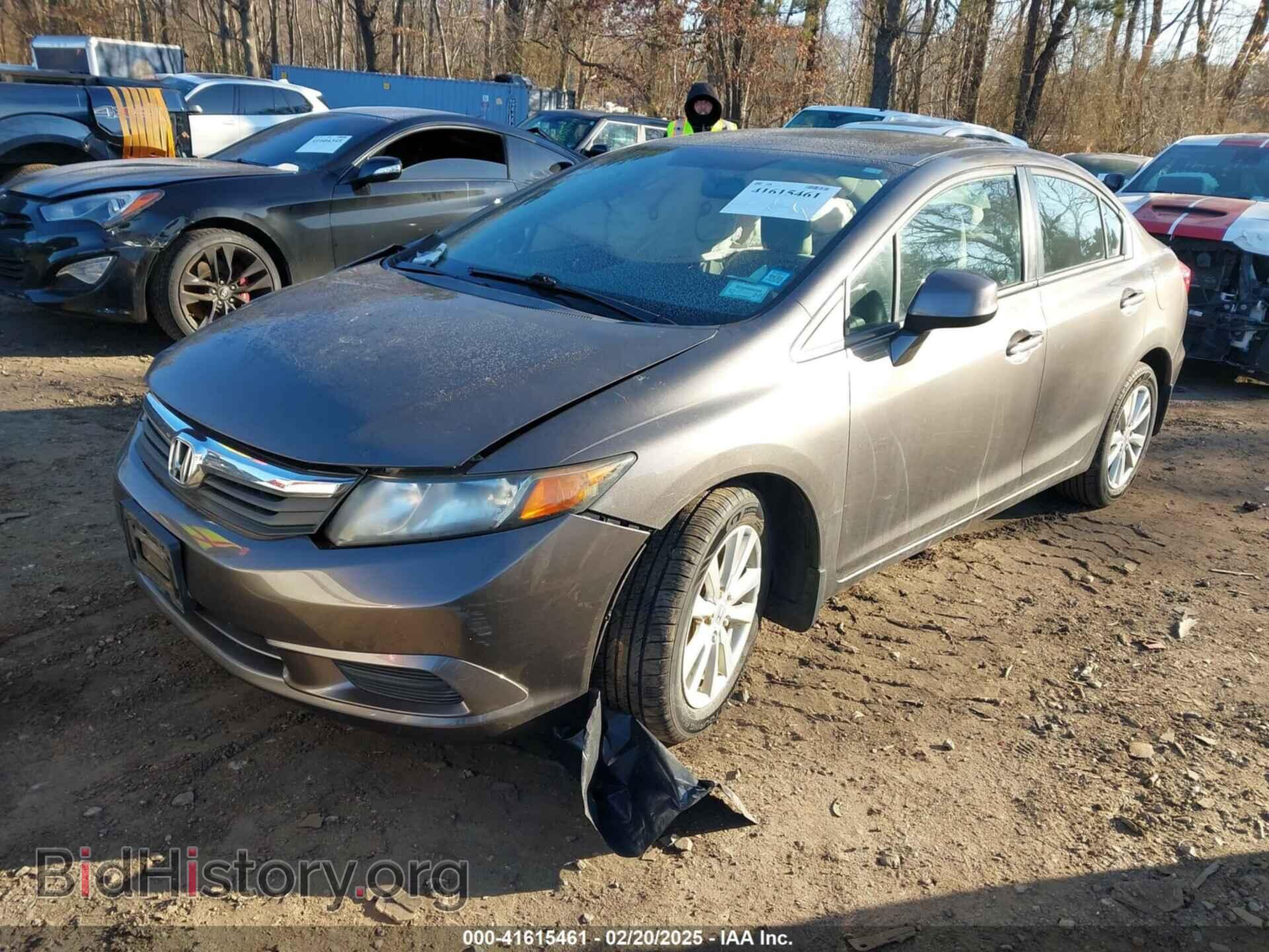 2012 HONDA CIVIC - VIN: 19XFB2F81CE003448 - Фото 2