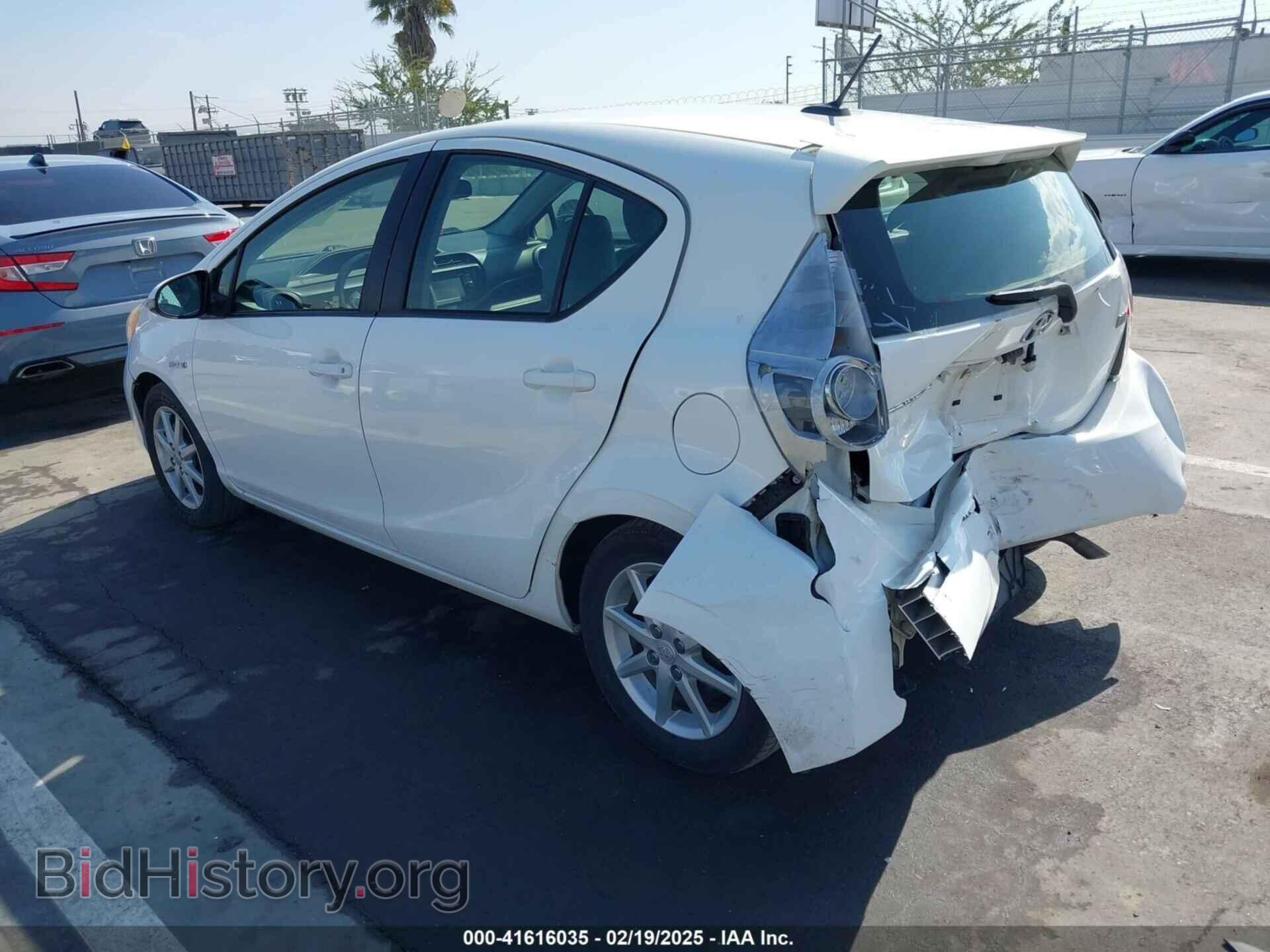 2012 TOYOTA PRIUS C - VIN: JTDKDTB32C1031237 - Фото 3