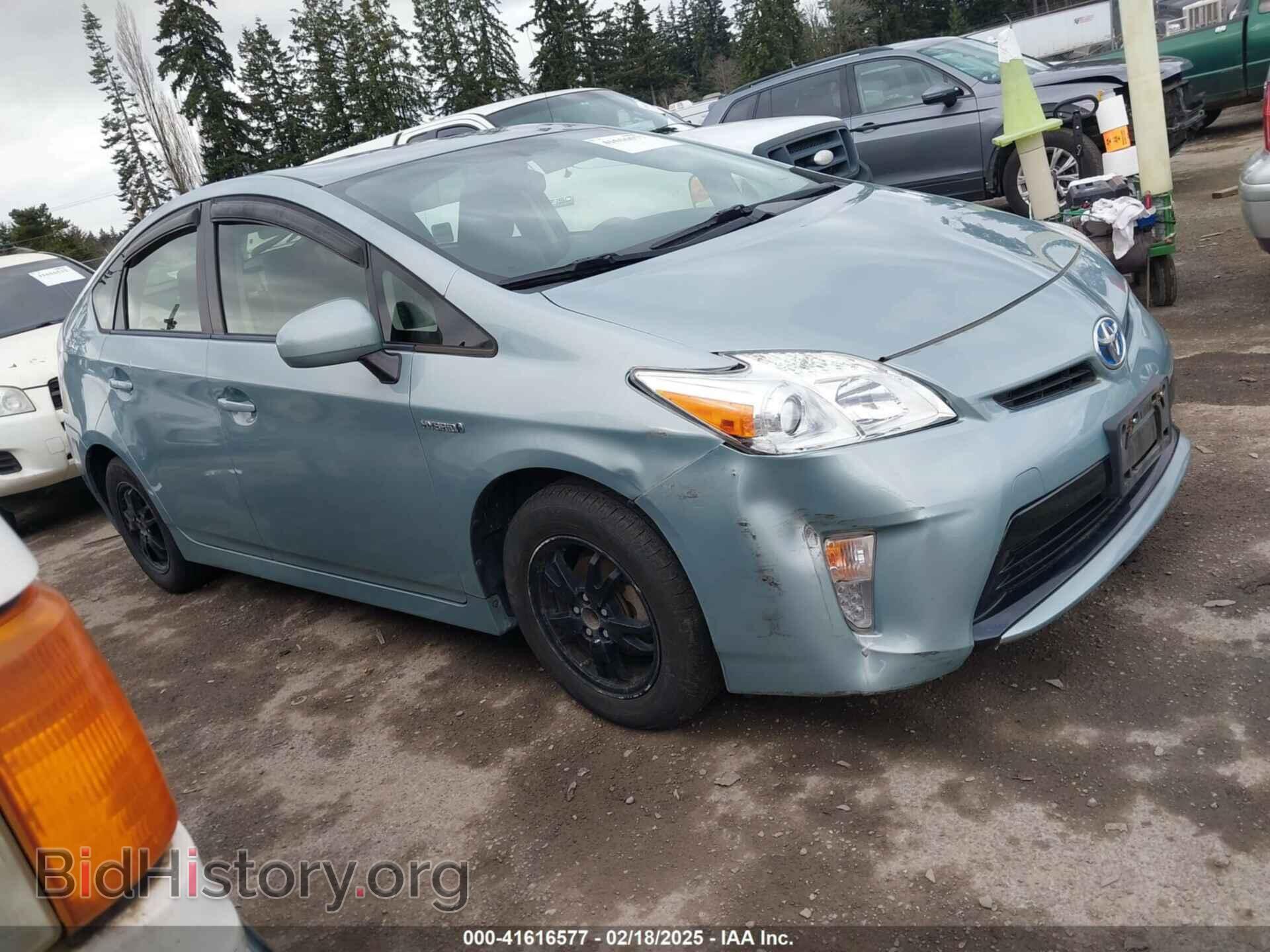 Photo JTDKN3DU8C1561456 - TOYOTA PRIUS 2012