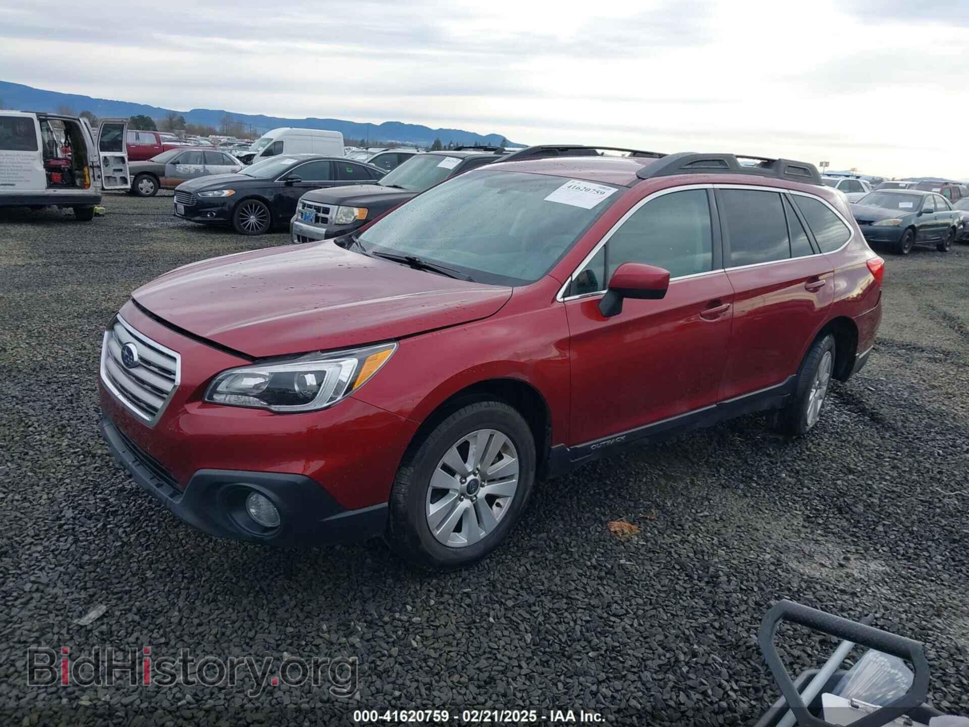 2015 SUBARU OUTBACK - VIN: 4S4BSACC2F3342700 - Фото 2