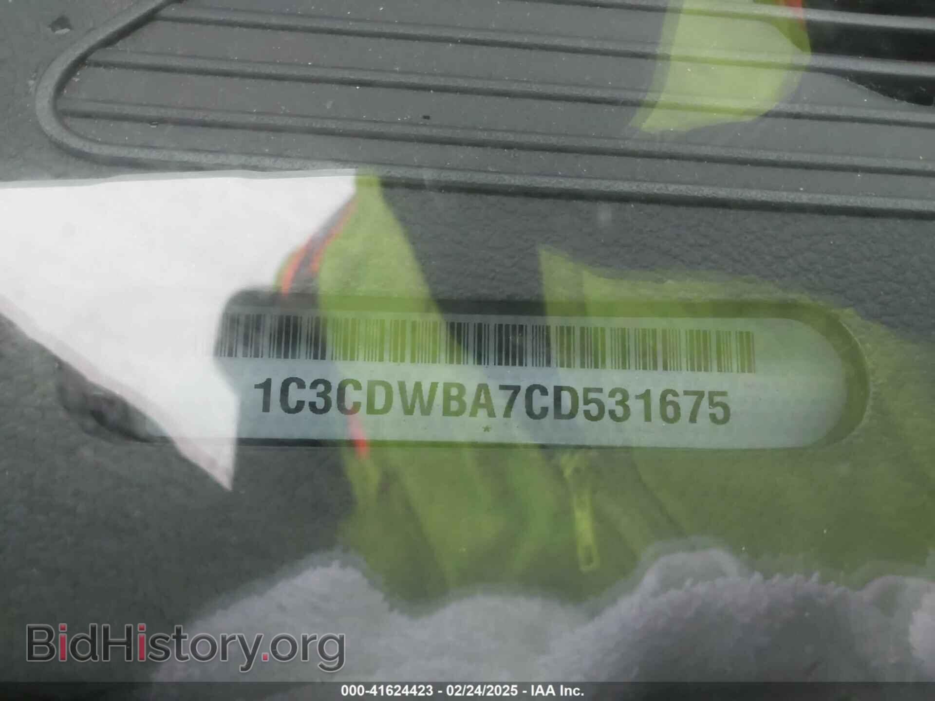 2012 DODGE CALIBER - VIN: 1C3CDWBA7CD531675 - Фото 9
