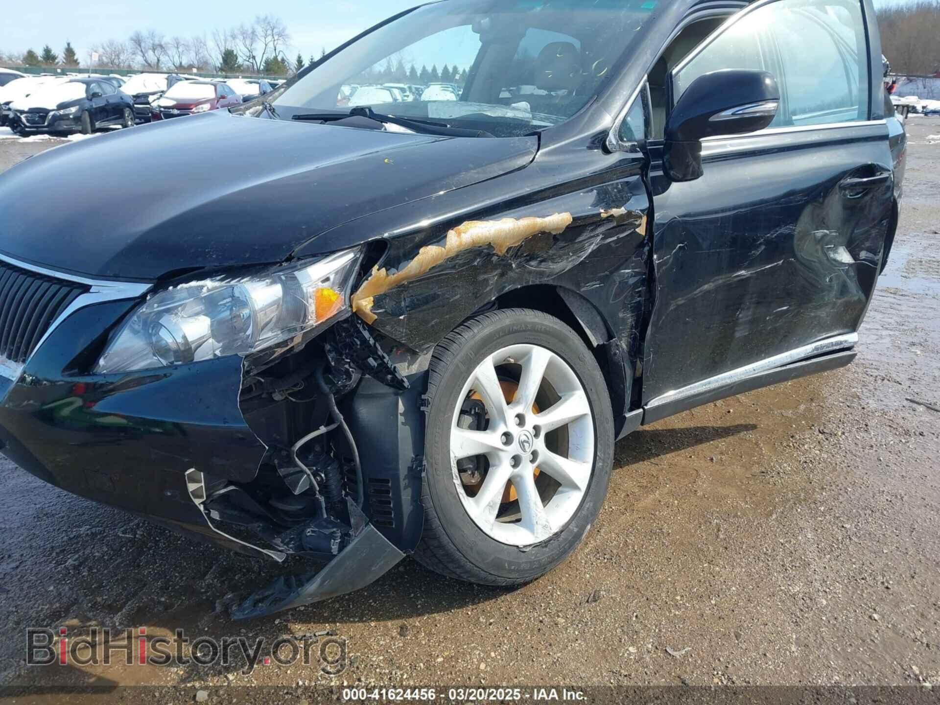 2012 LEXUS RX 350 - VIN: 2T2BK1BA9CC130654 - Фото 6