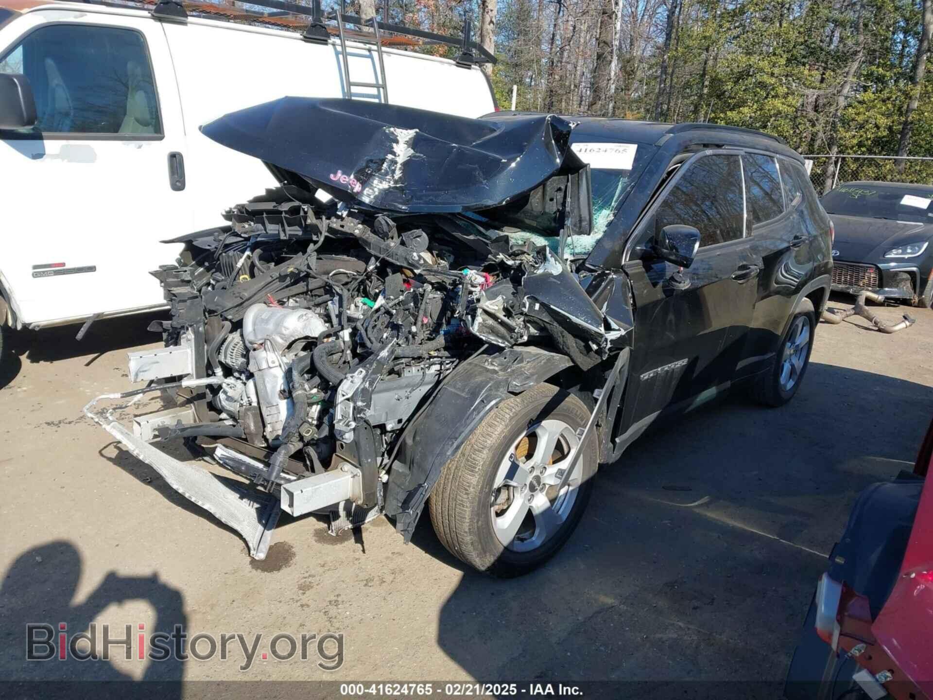 2021 JEEP COMPASS - VIN: 3C4NJCBB0MT542758 - Фото 2