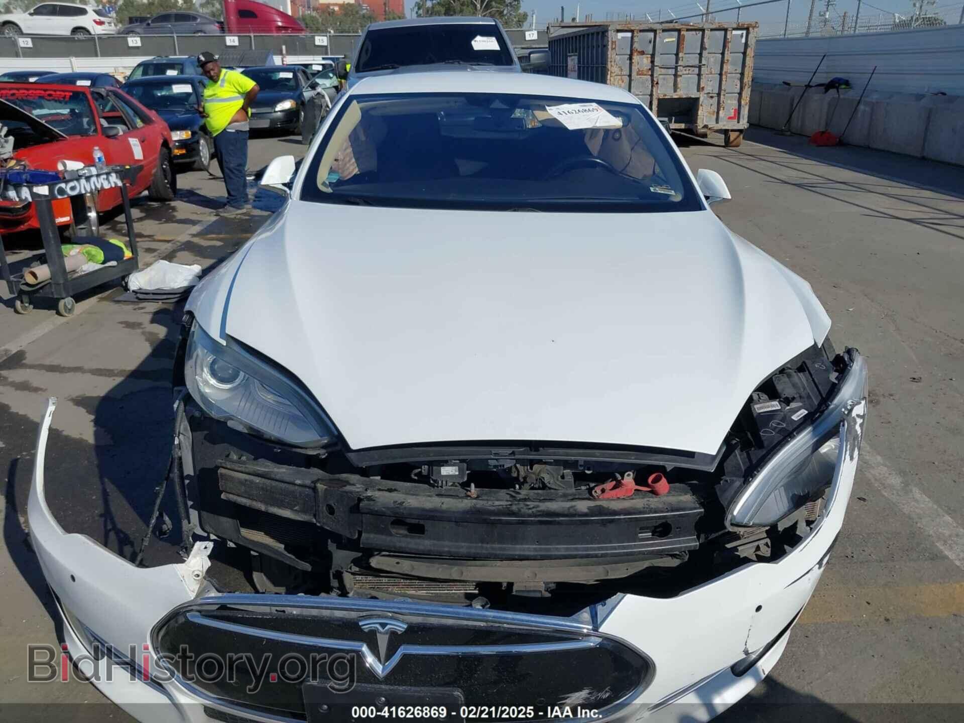 2014 TESLA MODEL S - VIN: 5YJSA1H14EFP60997 - Photo 12