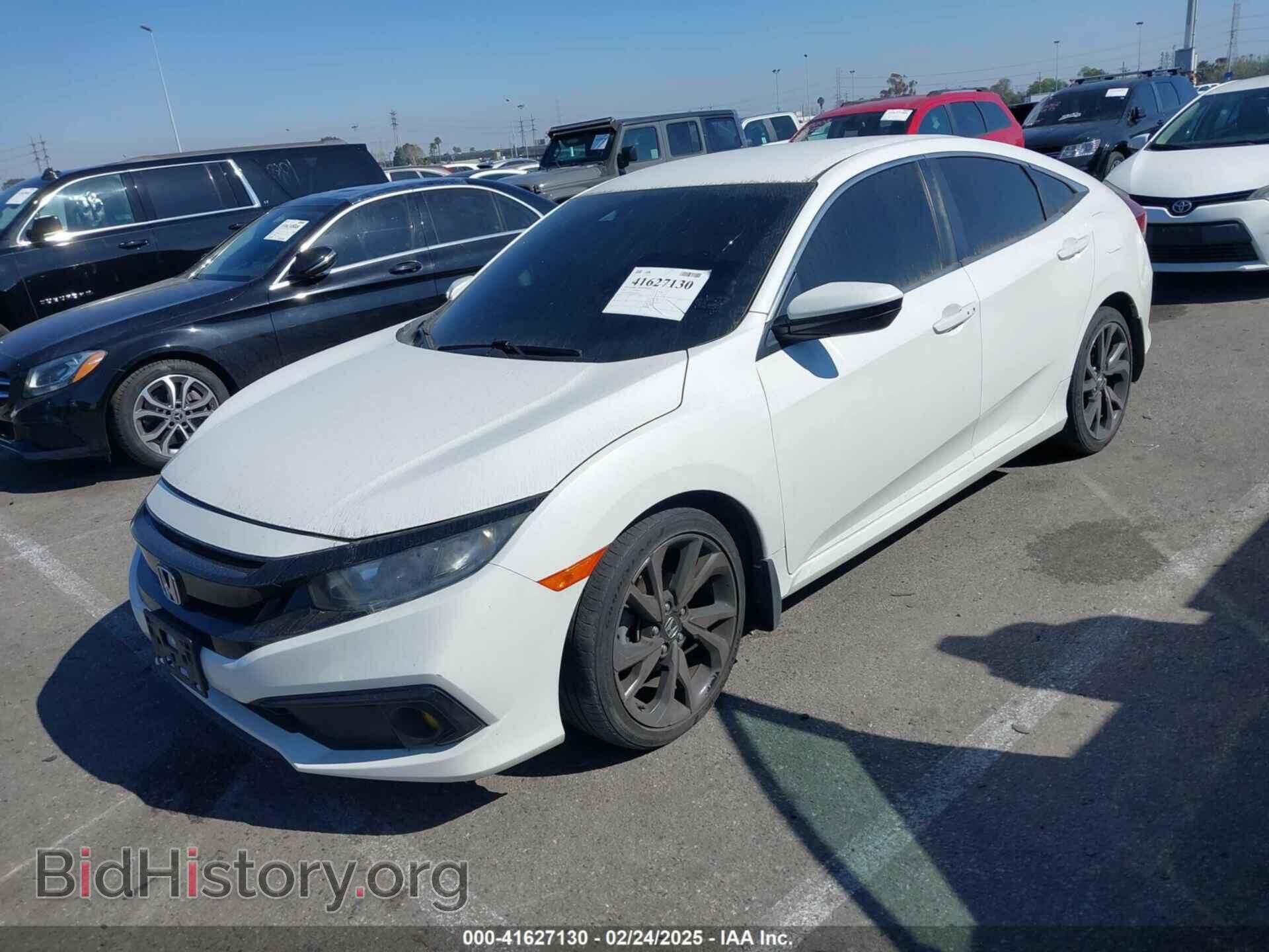 2019 HONDA CIVIC - VIN: 2HGFC2F83KH516704 - Фото 2