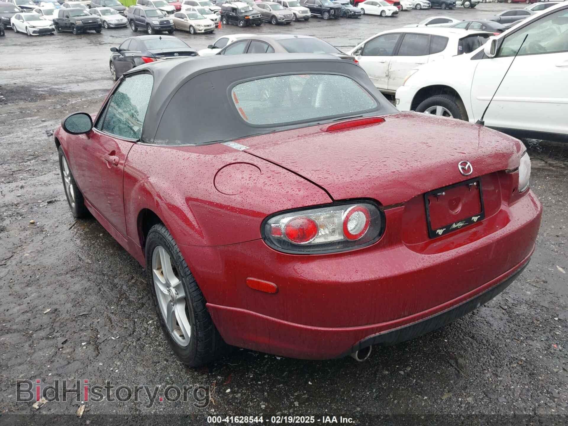 2007 MAZDA MX-5 - VIN: JM1NC25F470123963 - Фото 3