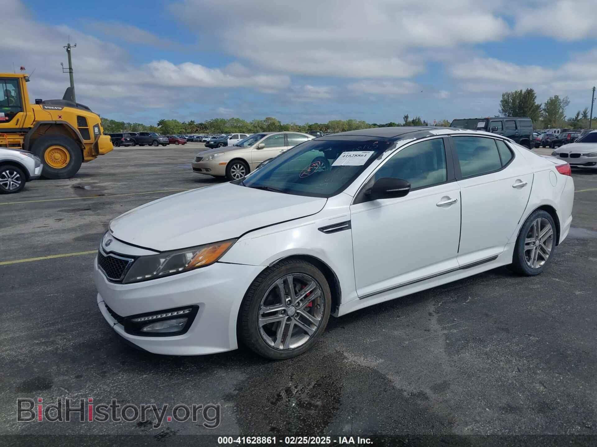 2013 KIA OPTIMA - VIN: 5XXGR4A61DG155174 - Фото 2