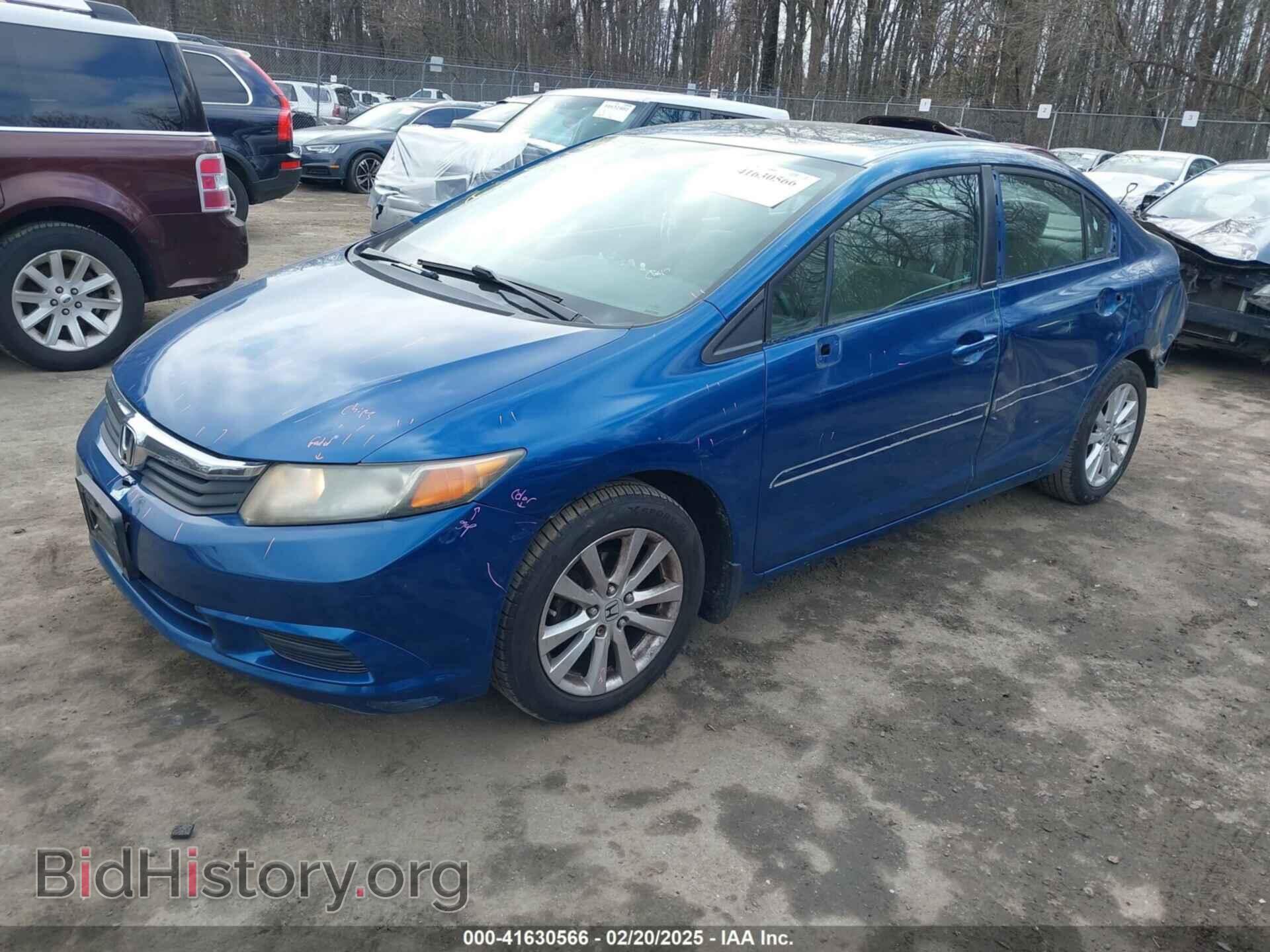 2012 HONDA CIVIC - VIN: 19XFB2F80CE328107 - Фото 2