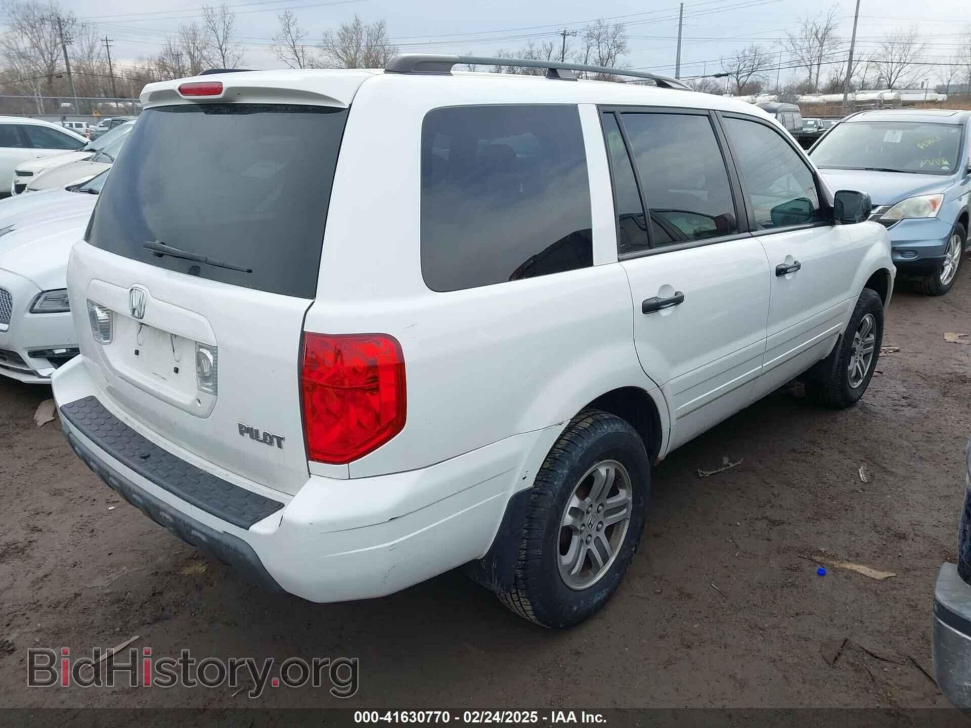 2005 HONDA PILOT - VIN: 5FNYF18525B040614 - Фото 4