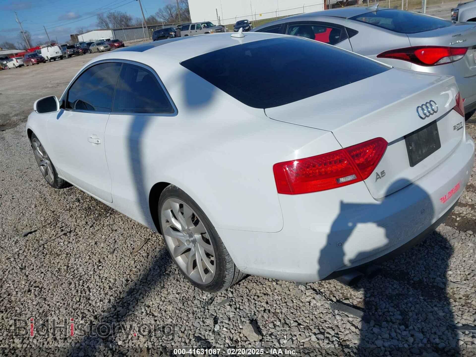 2014 AUDI A5 - VIN: WAULFAFR8EA043619 - Фото 3