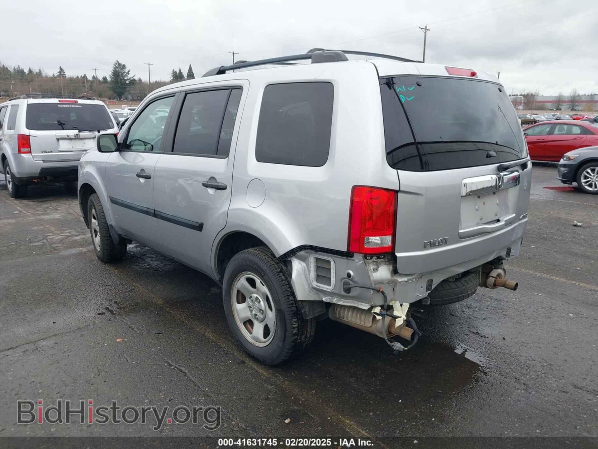 2014 HONDA PILOT - VIN: 5FNYF4H21EB017011 - Фото 3