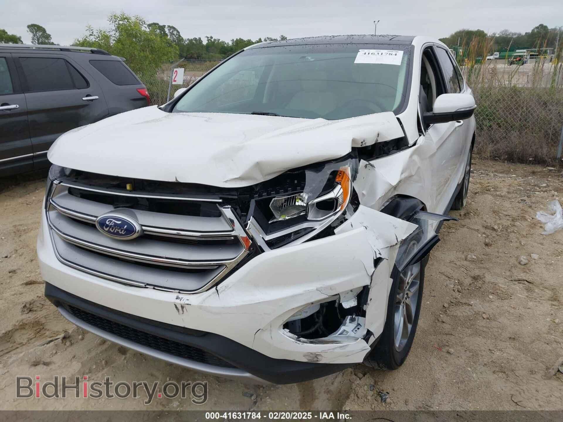 2016 FORD EDGE - VIN: 2FMPK3K86GBC30109 - Photo 2