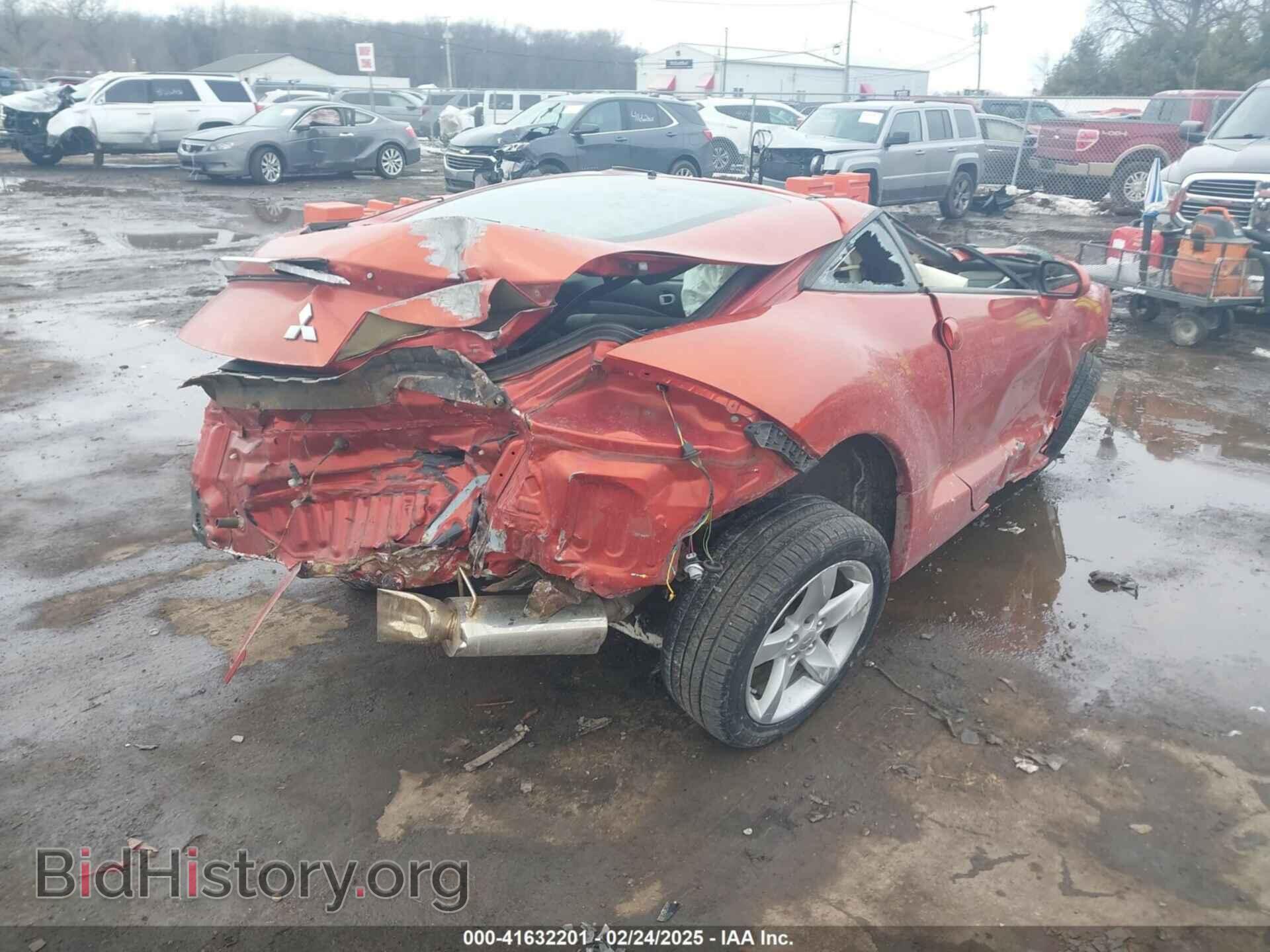2008 MITSUBISHI ECLIPSE - VIN: 4A3AK24F18E035652 - Photo 4