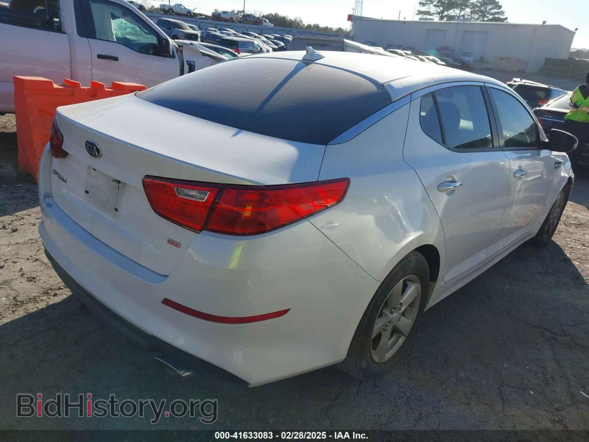 2015 KIA OPTIMA - VIN: KNAGM4A73F5601370 - Фото 4