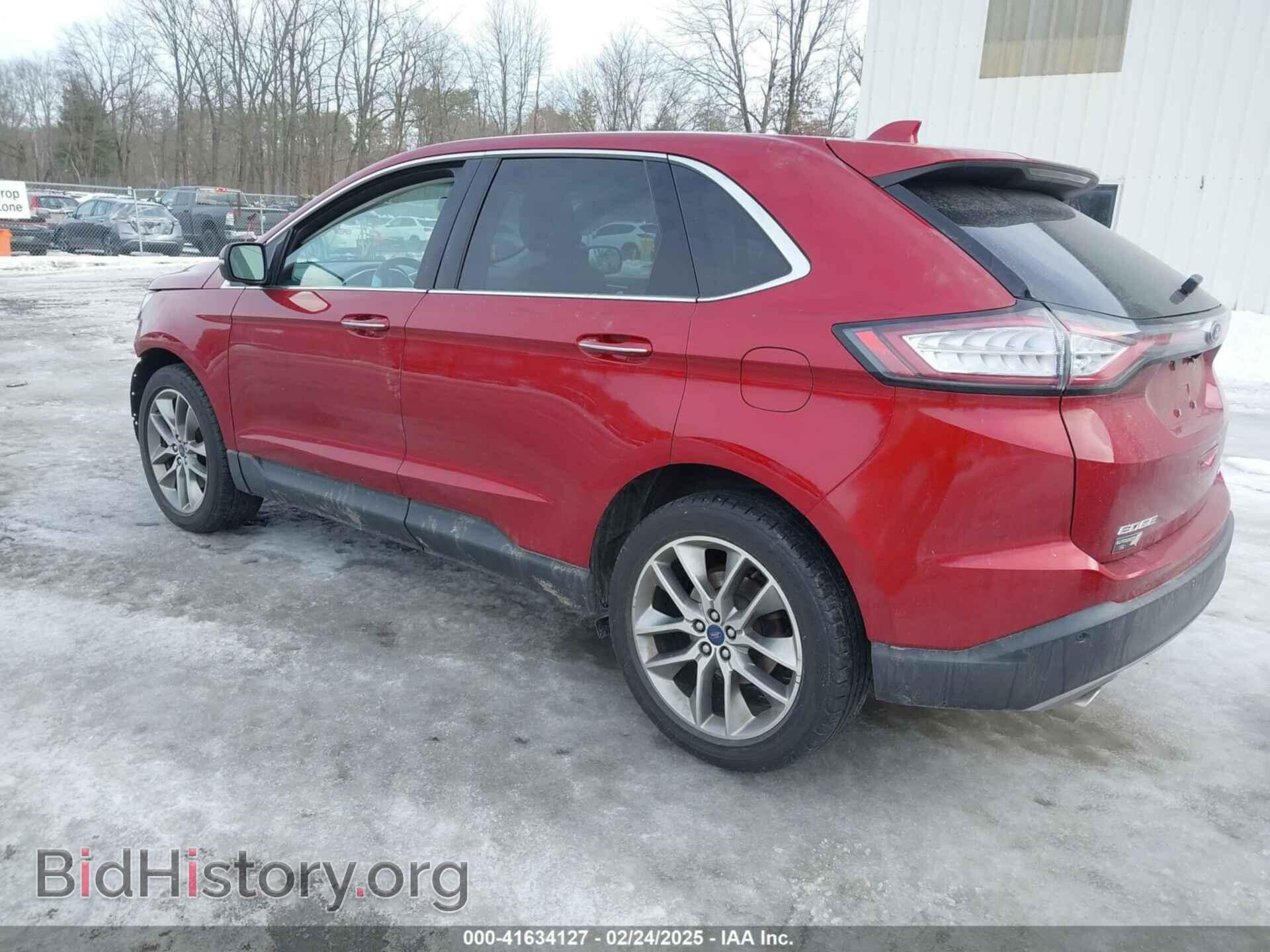 2016 FORD EDGE - VIN: 2FMPK4K80GBC33416 - Фото 3
