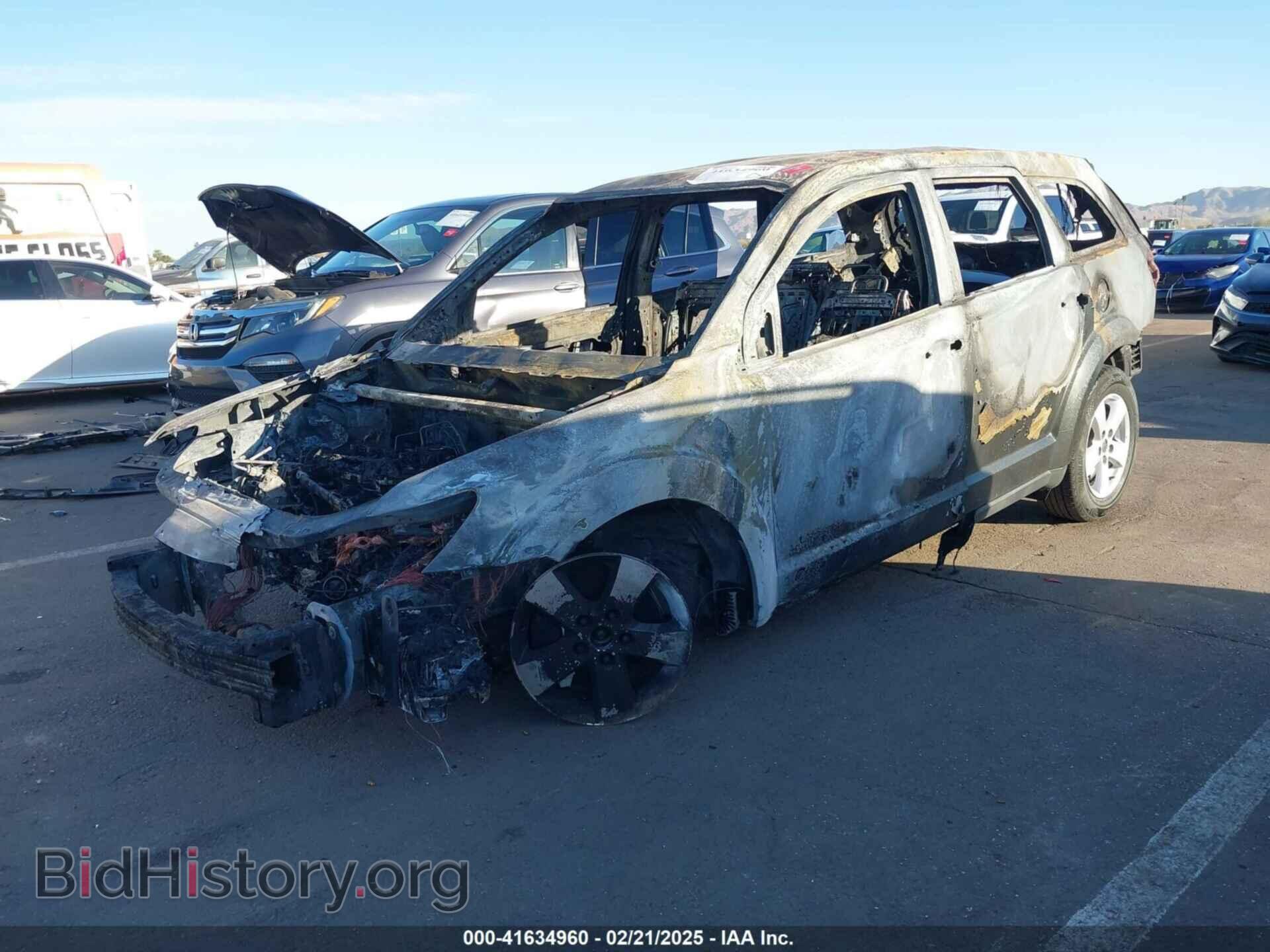 2013 DODGE JOURNEY - VIN: 3C4PDCAB8DT501411 - Фото 2