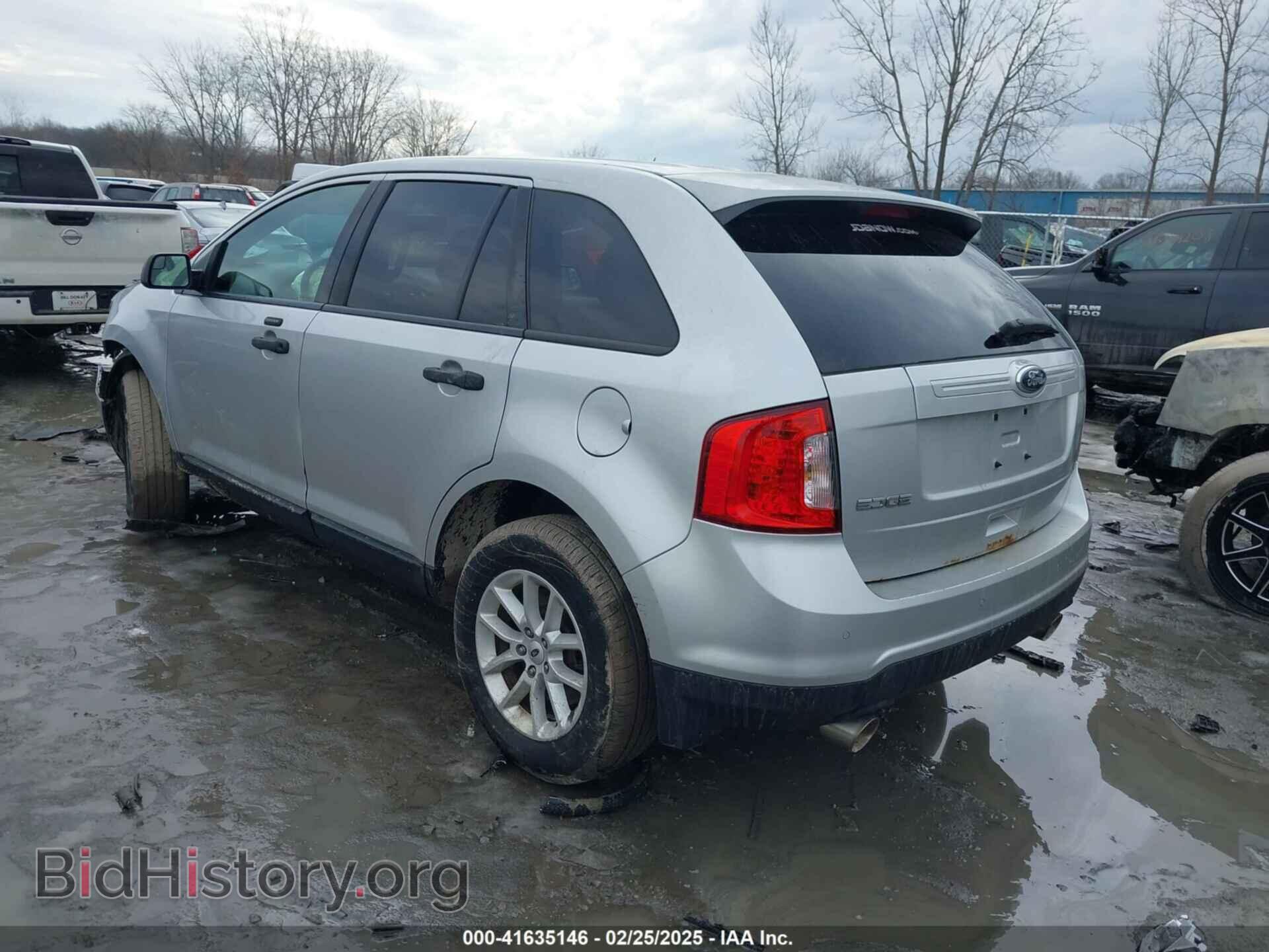 2014 FORD EDGE - VIN: 2FMDK3GC8EBA03839 - Фото 3