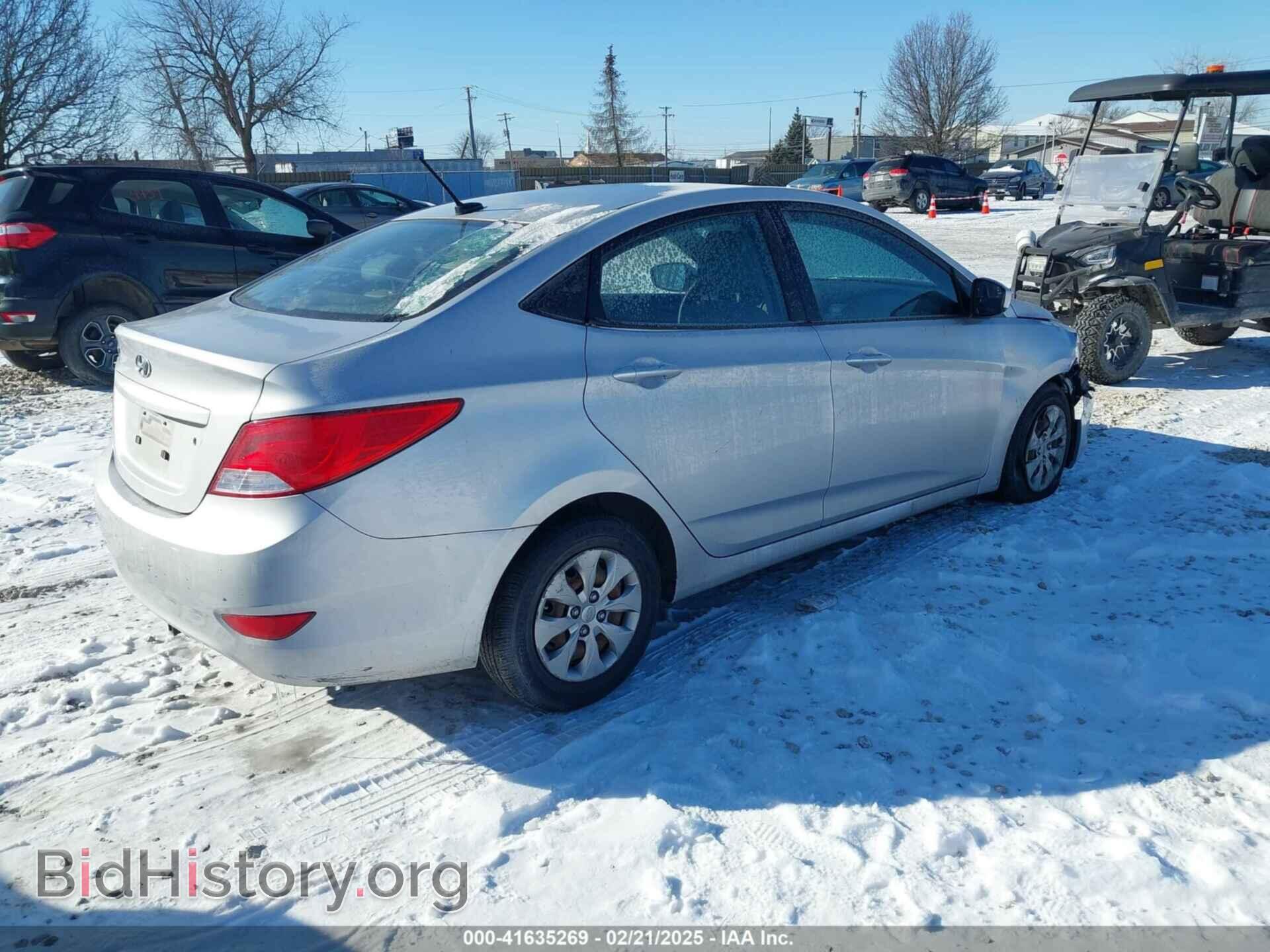 2016 HYUNDAI ACCENT - VIN: KMHCT4AE5GU946079 - Фото 4