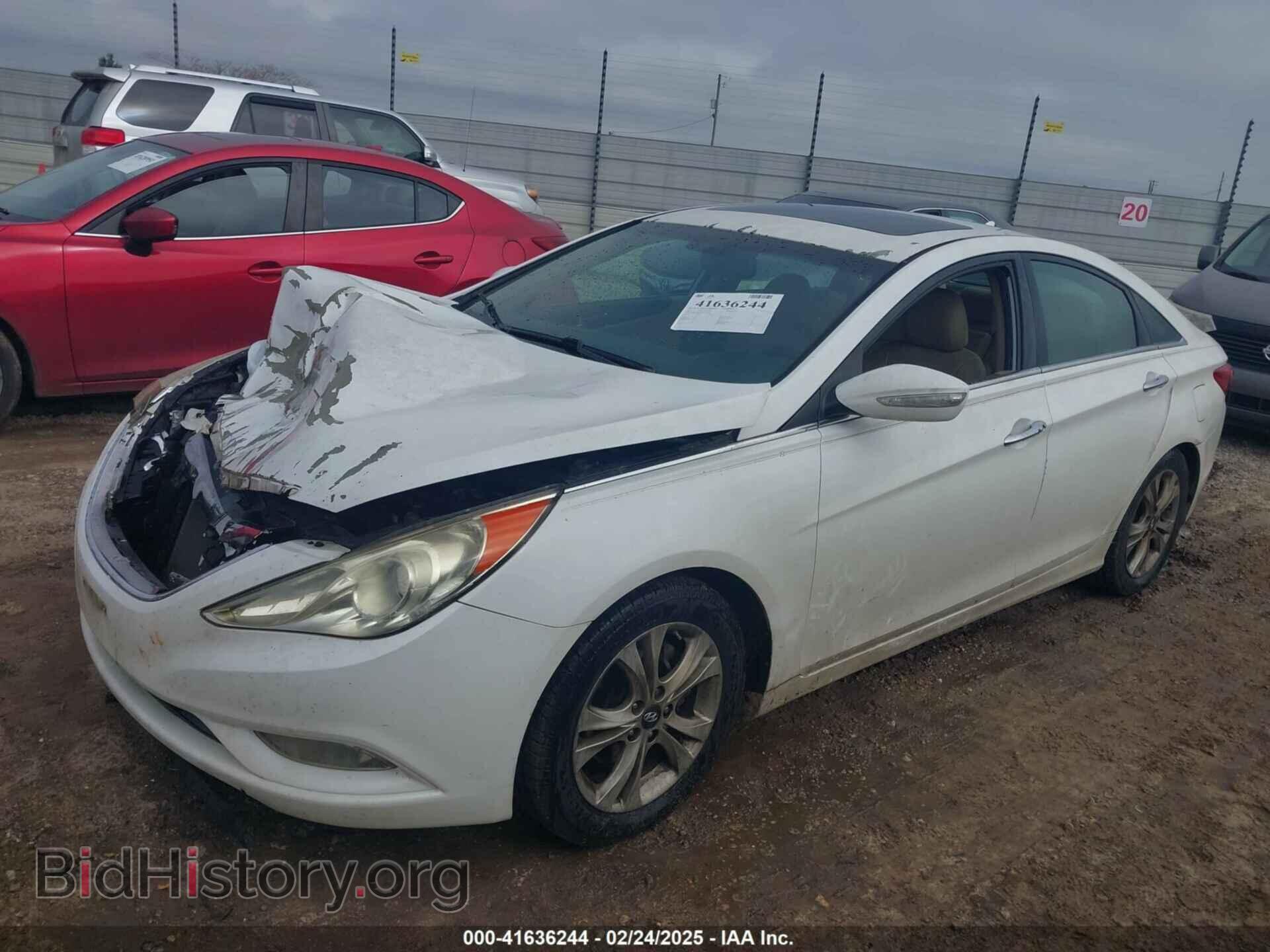 2011 HYUNDAI SONATA - VIN: 5NPEC4ACXBH257458 - Фото 2