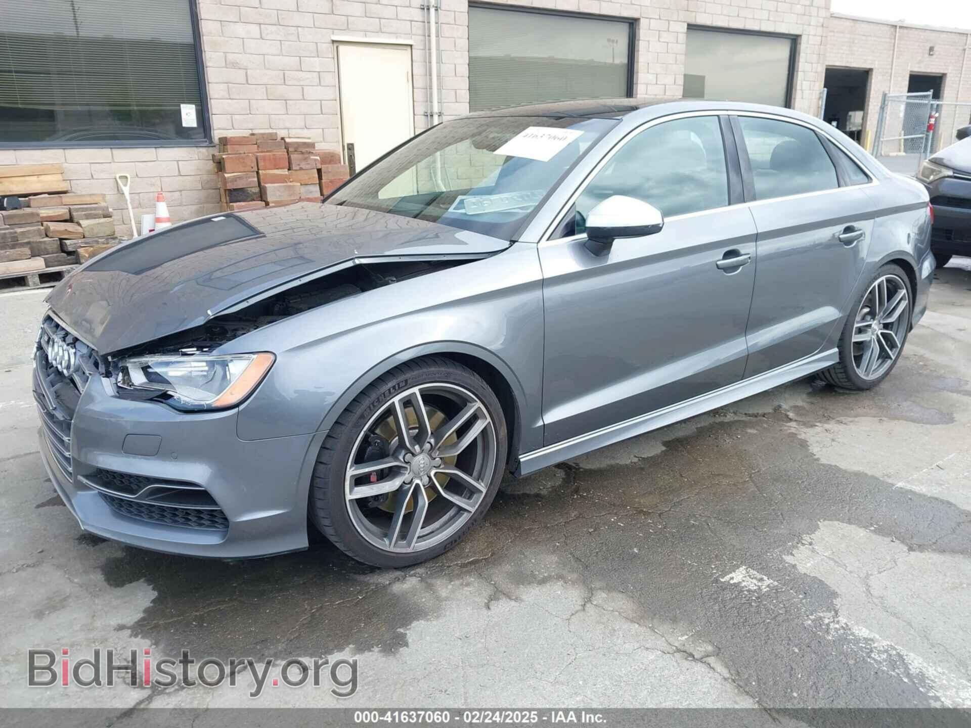 2016 AUDI S3 - VIN: WAUB1GFF4G1034468 - Фото 2