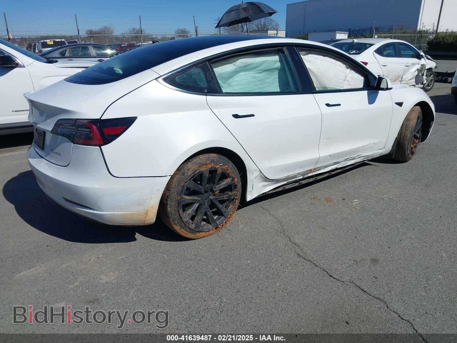 2022 TESLA MODEL 3 - VIN: 5YJ3E1EB9NF105756 - Фото 4