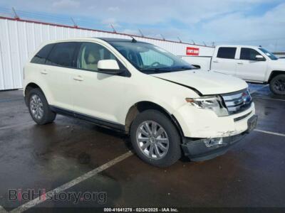 2007 Ford EDGE SEL Plus, cream — VIN 2FMDK49C87BB26272, IAAI