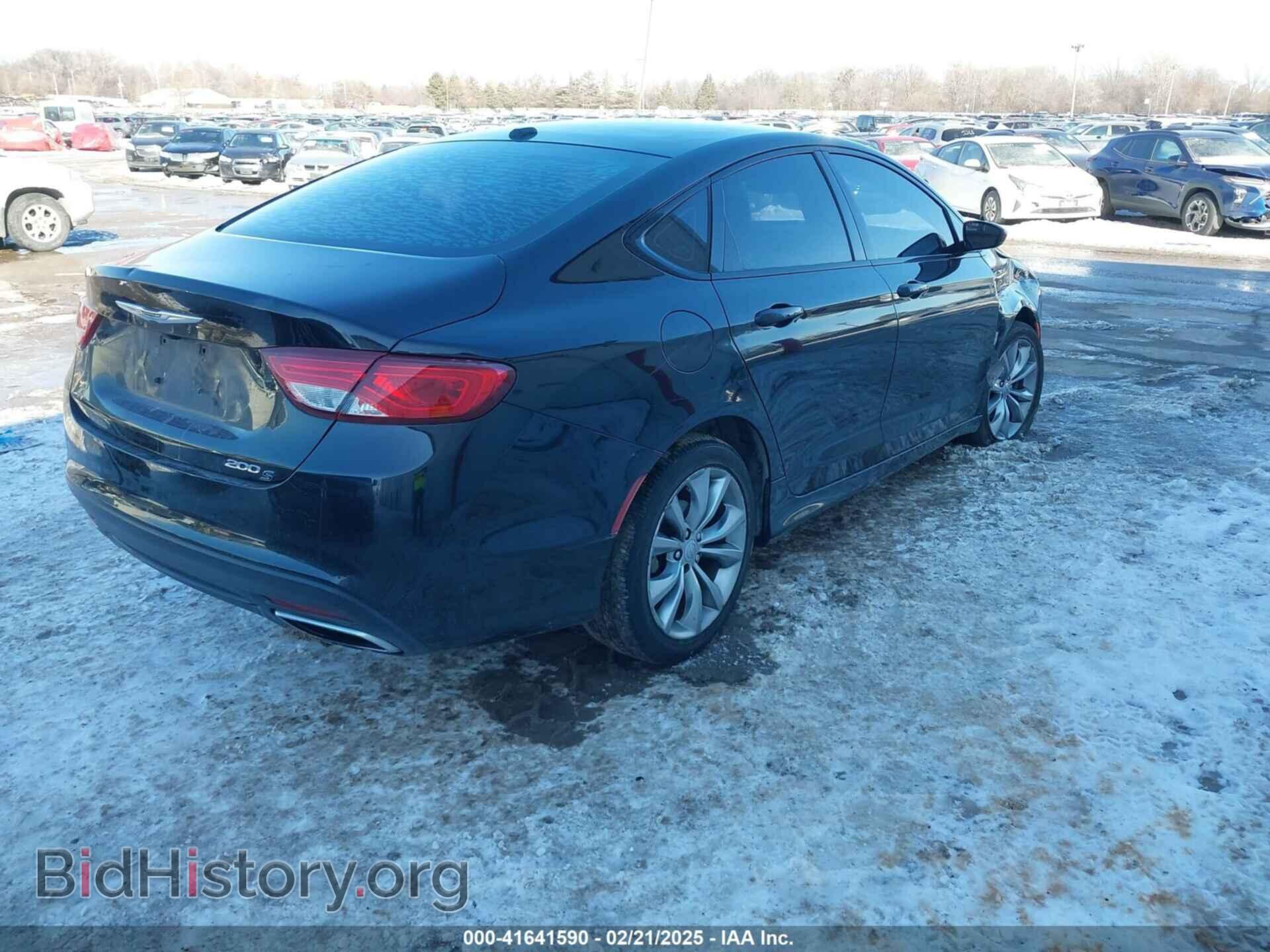 2016 CHRYSLER 200 - VIN: 1C3CCCBB6GN100352 - Фото 4