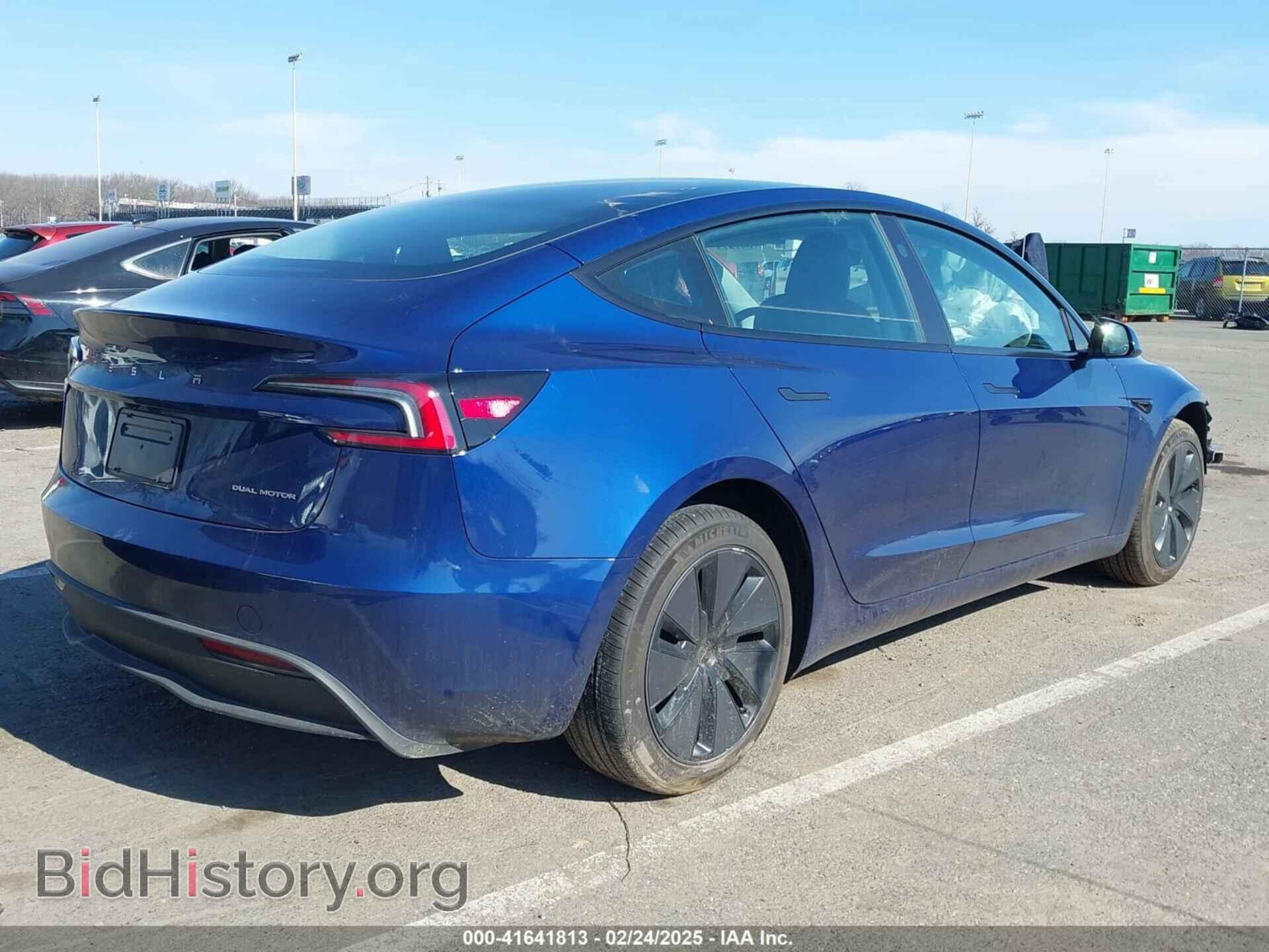 2024 TESLA MODEL 3 - VIN: 5YJ3E1EB5RF819258 - Фото 4