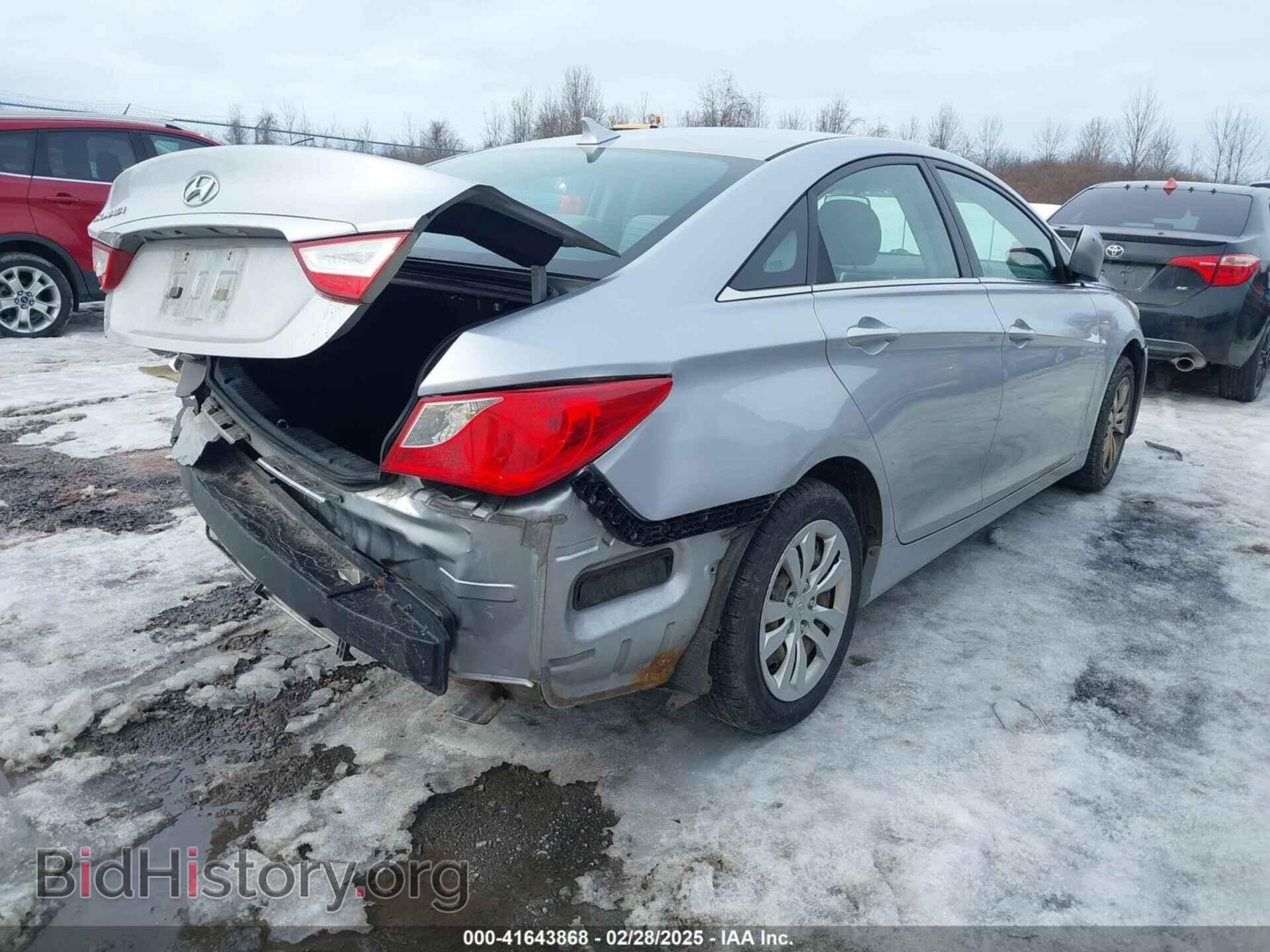 2011 HYUNDAI SONATA - VIN: 5NPEB4AC4BH224443 - Фото 4
