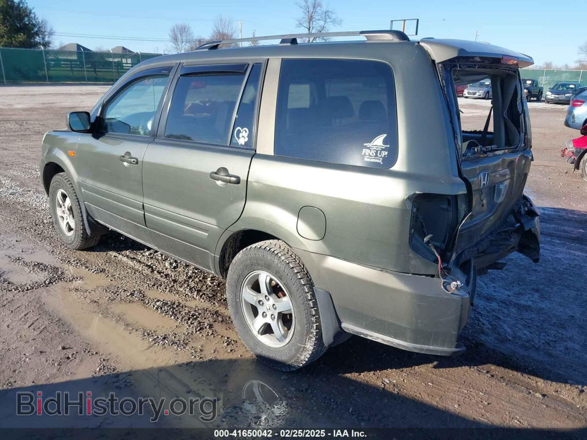 2006 HONDA PILOT - VIN: 5FNYF28546B002907 - Фото 3
