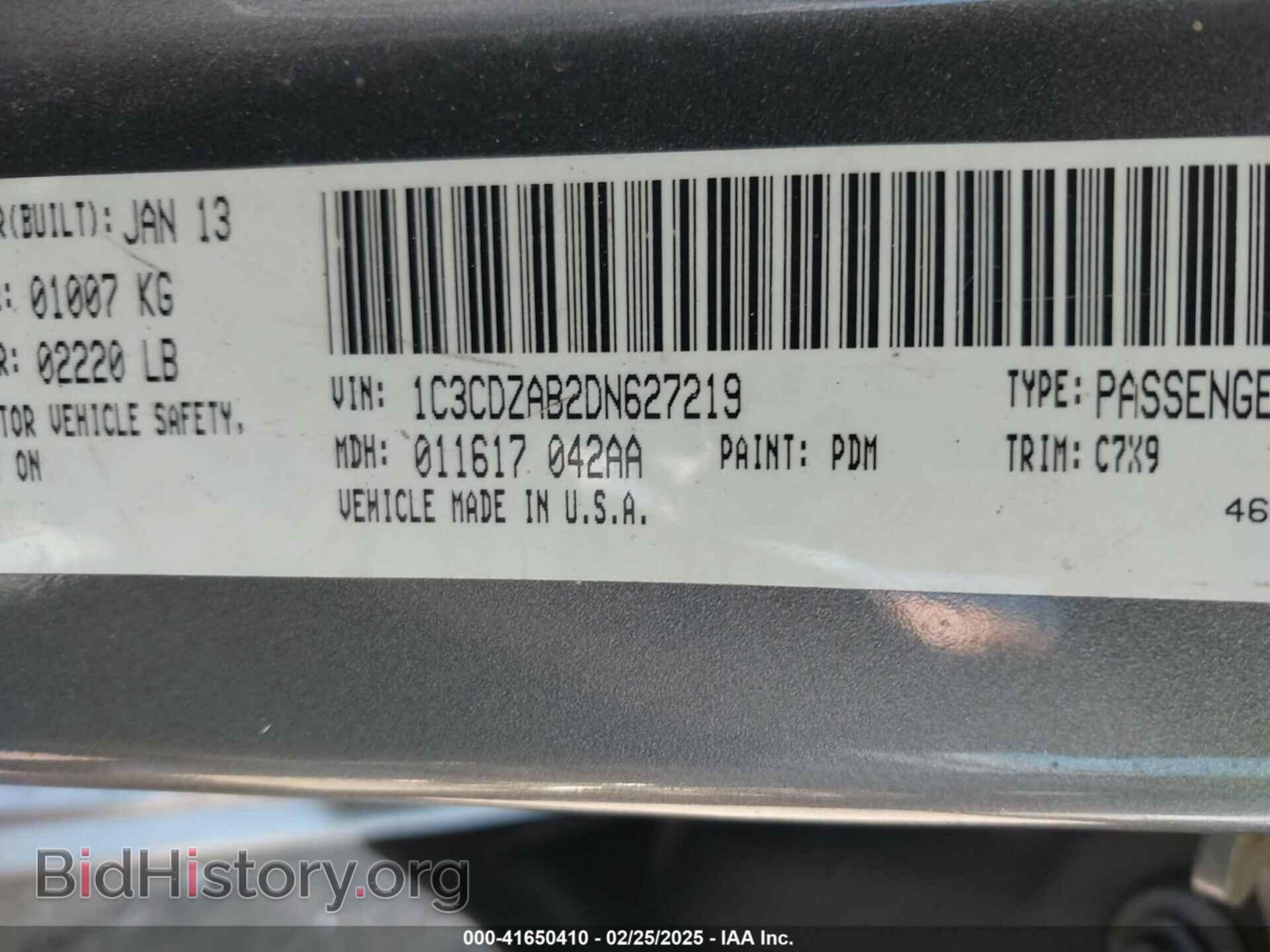 2013 DODGE AVENGER - VIN: 1C3CDZAB2DN627219 - Photo 9